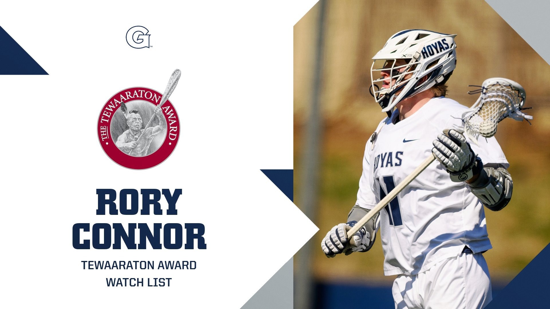 Rory Connor - Tewaaraton Award Watch List