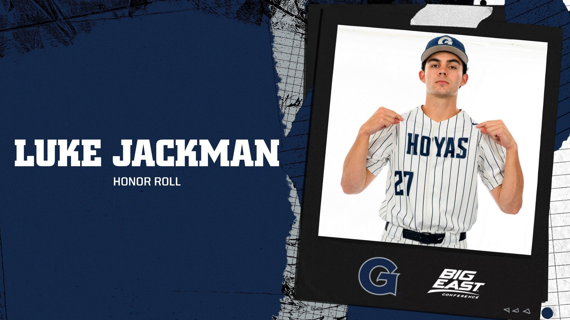 Luke Jackman BE Honor Roll