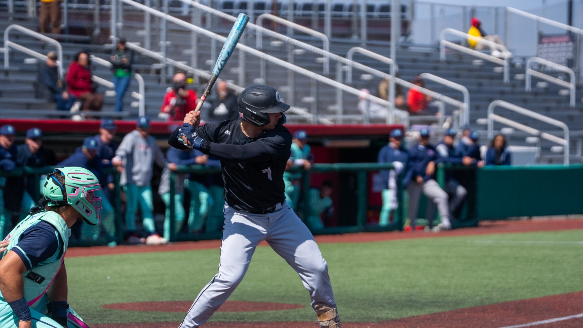 Connor Price Batting vs. St. John's
