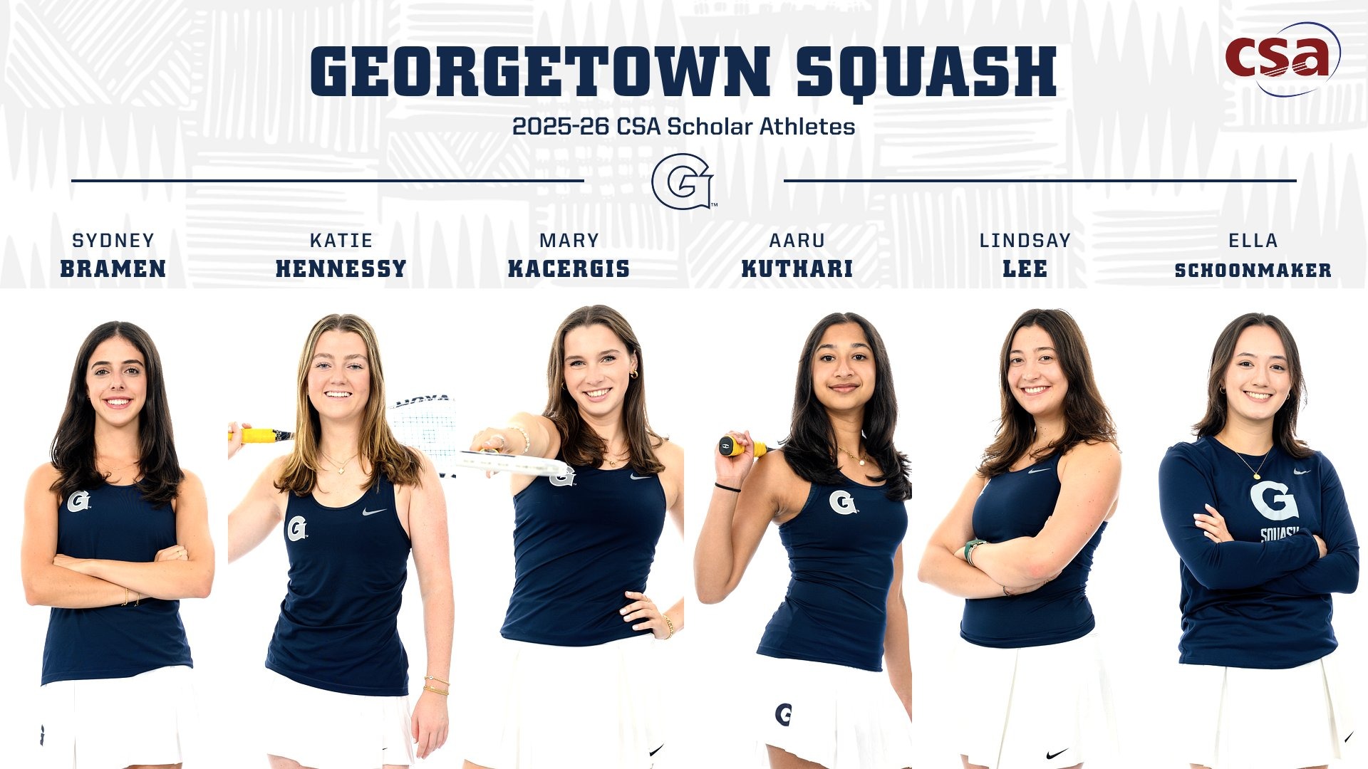 2025-26 CSA Scholar Athletes