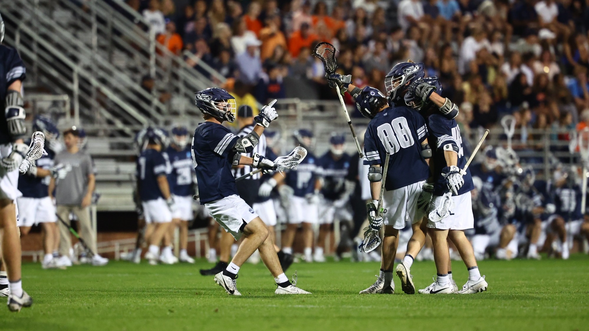 MLAX celebration