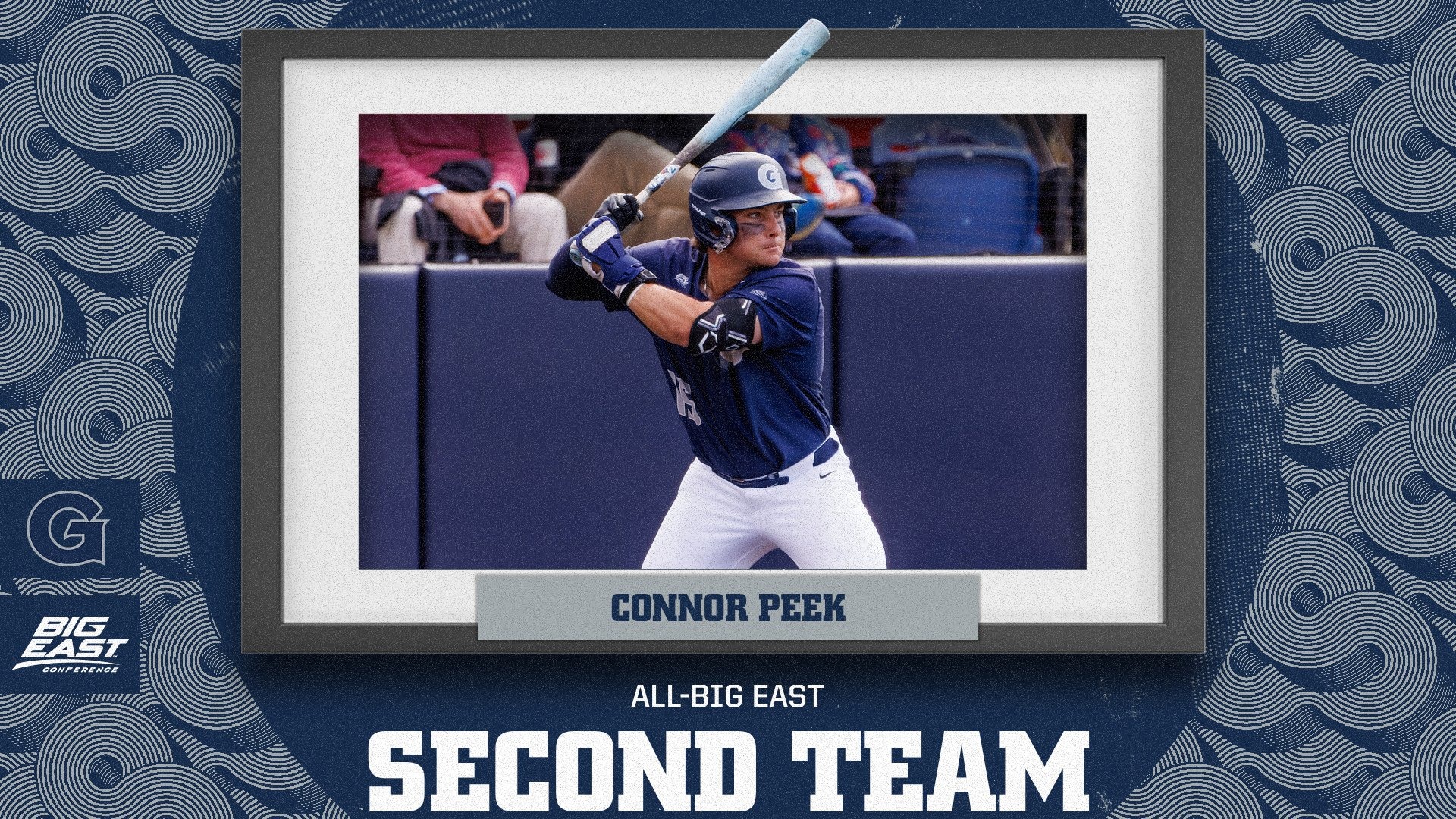 Connor Peek All-BIG EAST Second Team 2026