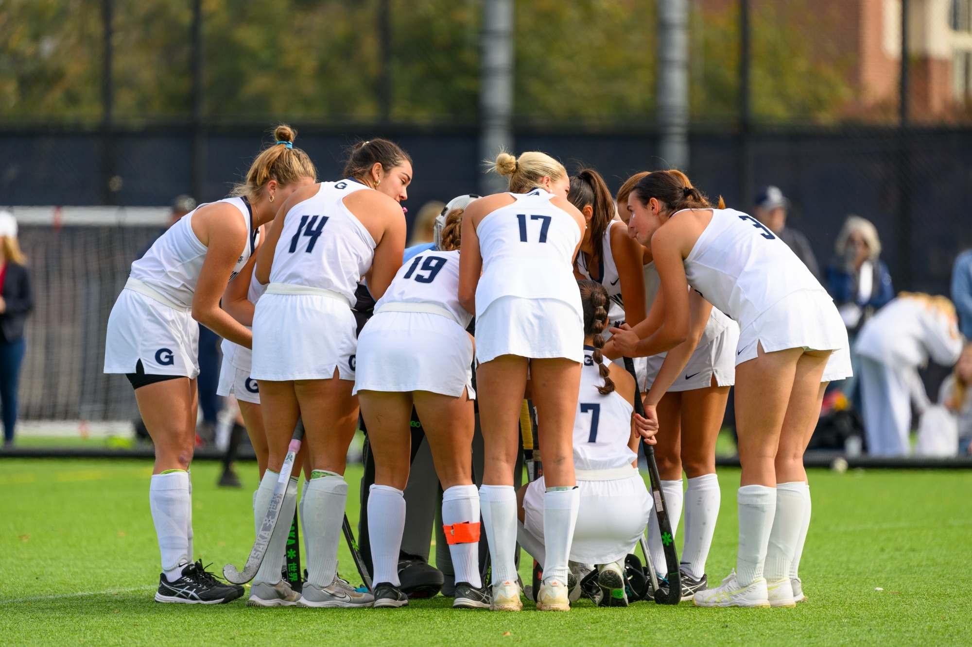 Field Hockey Huddle