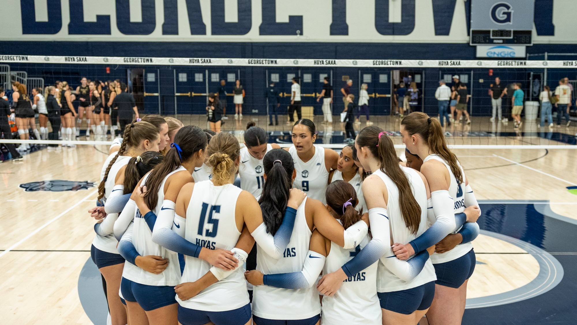 Georgetown volleyball vs Northwestern