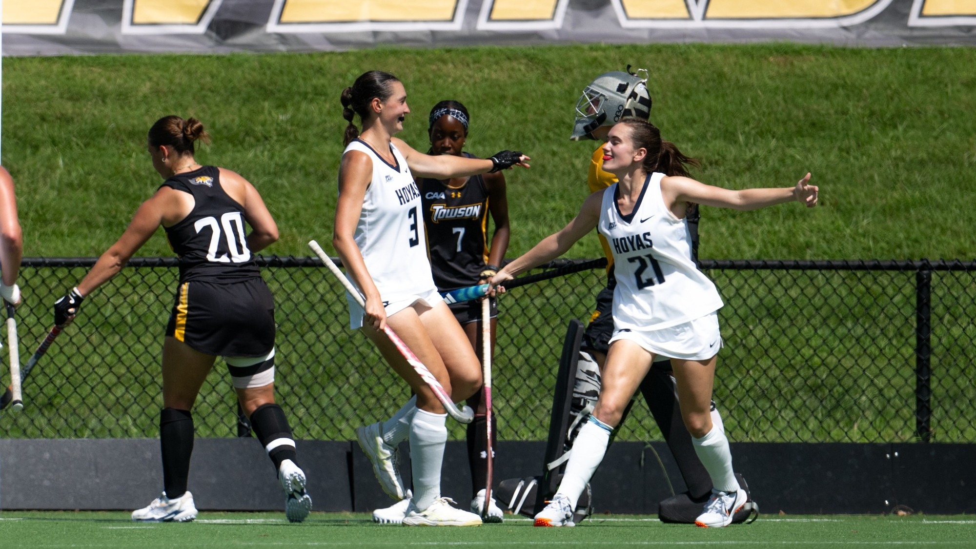 Field Hockey Celebration