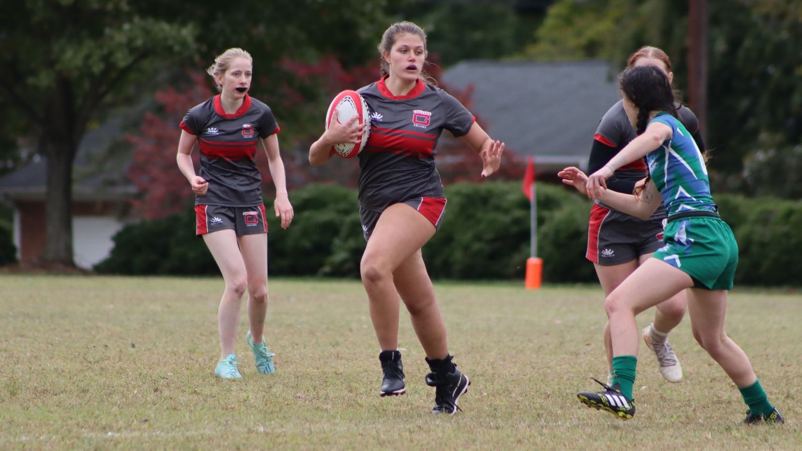 Women's Rugby Goes 21 at Home Tournament Guilford College