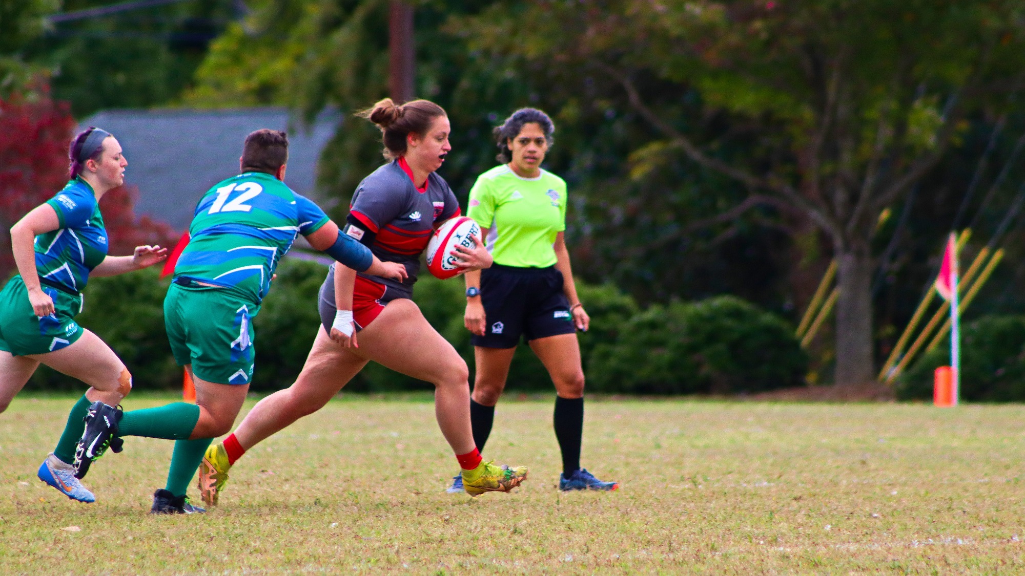 Women's Rugby Sweeps to End the Year Guilford College