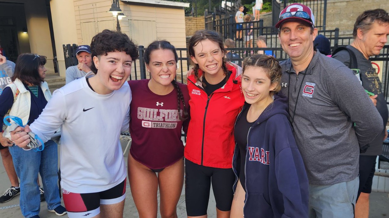 Women's Triathlon Starts New Season Guilford College