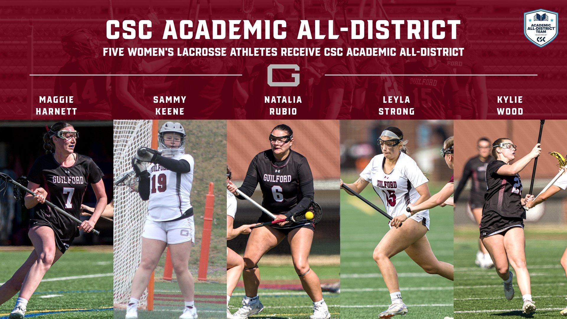 WLAX CSC Academic All-District 2025