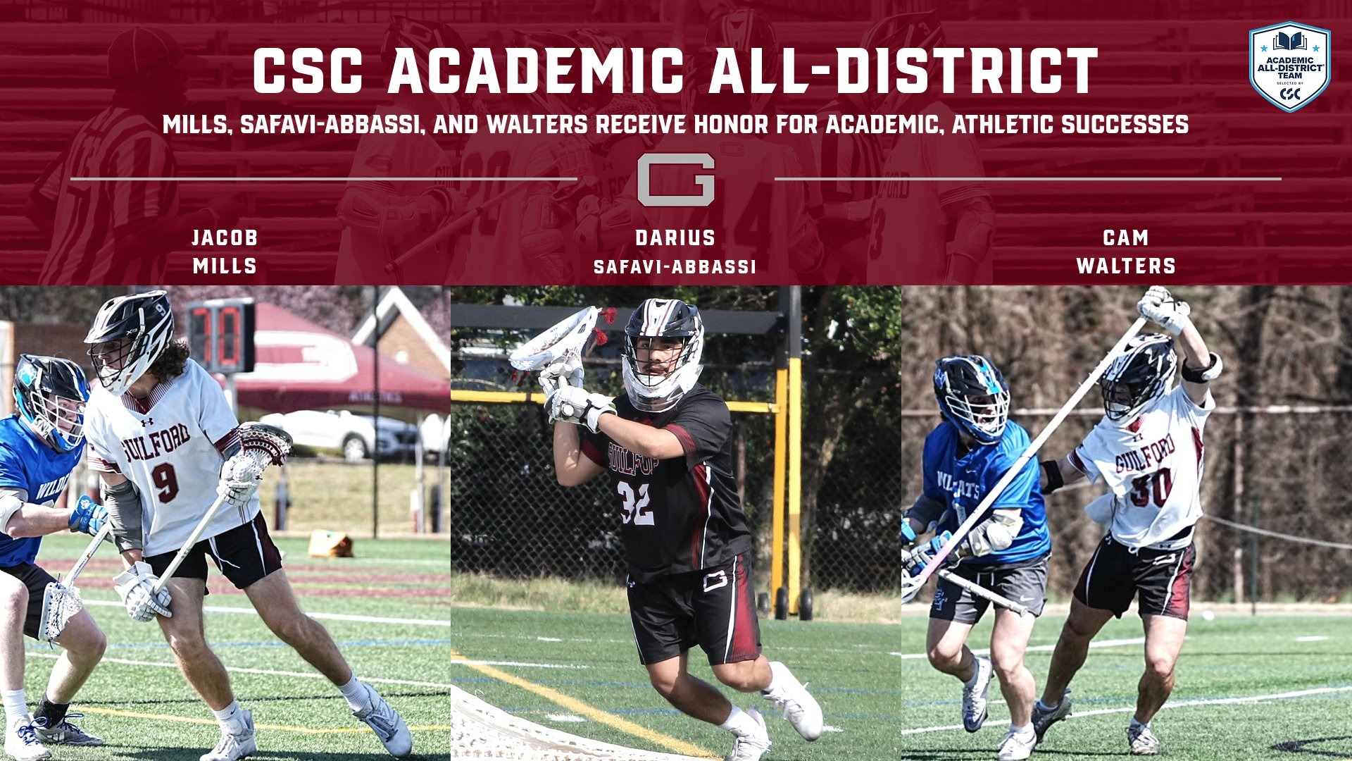  MLAX CSC Academic All-District 2025