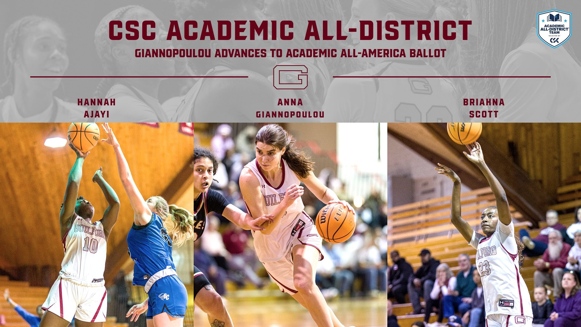 WBB Academic All-District 2026