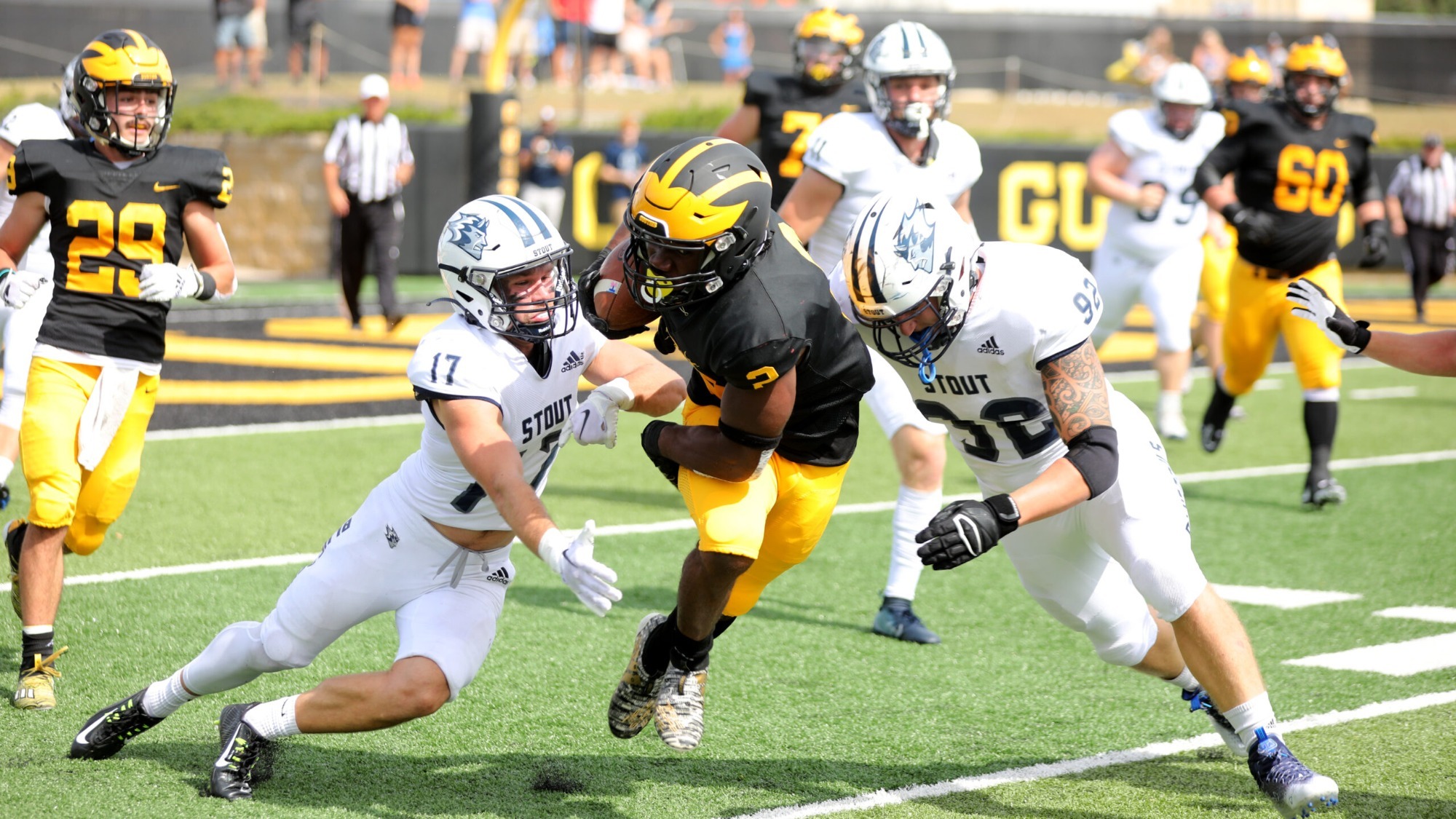 Football Suffers Heartbreaking 2825 Loss in Home Opener Gustavus