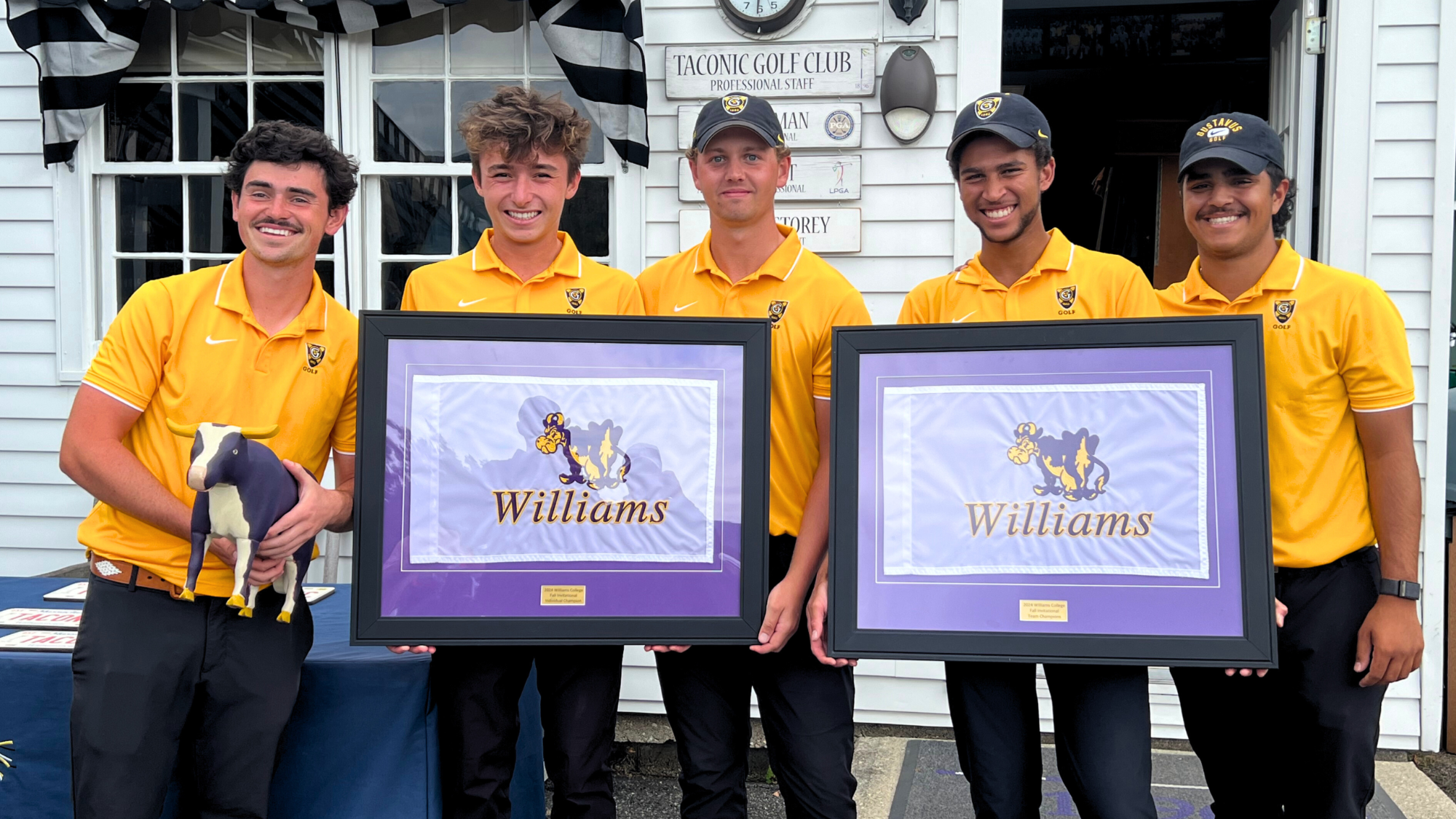 Gutuza Leads the Way, No. 24 Men's Golf in Second at Williams