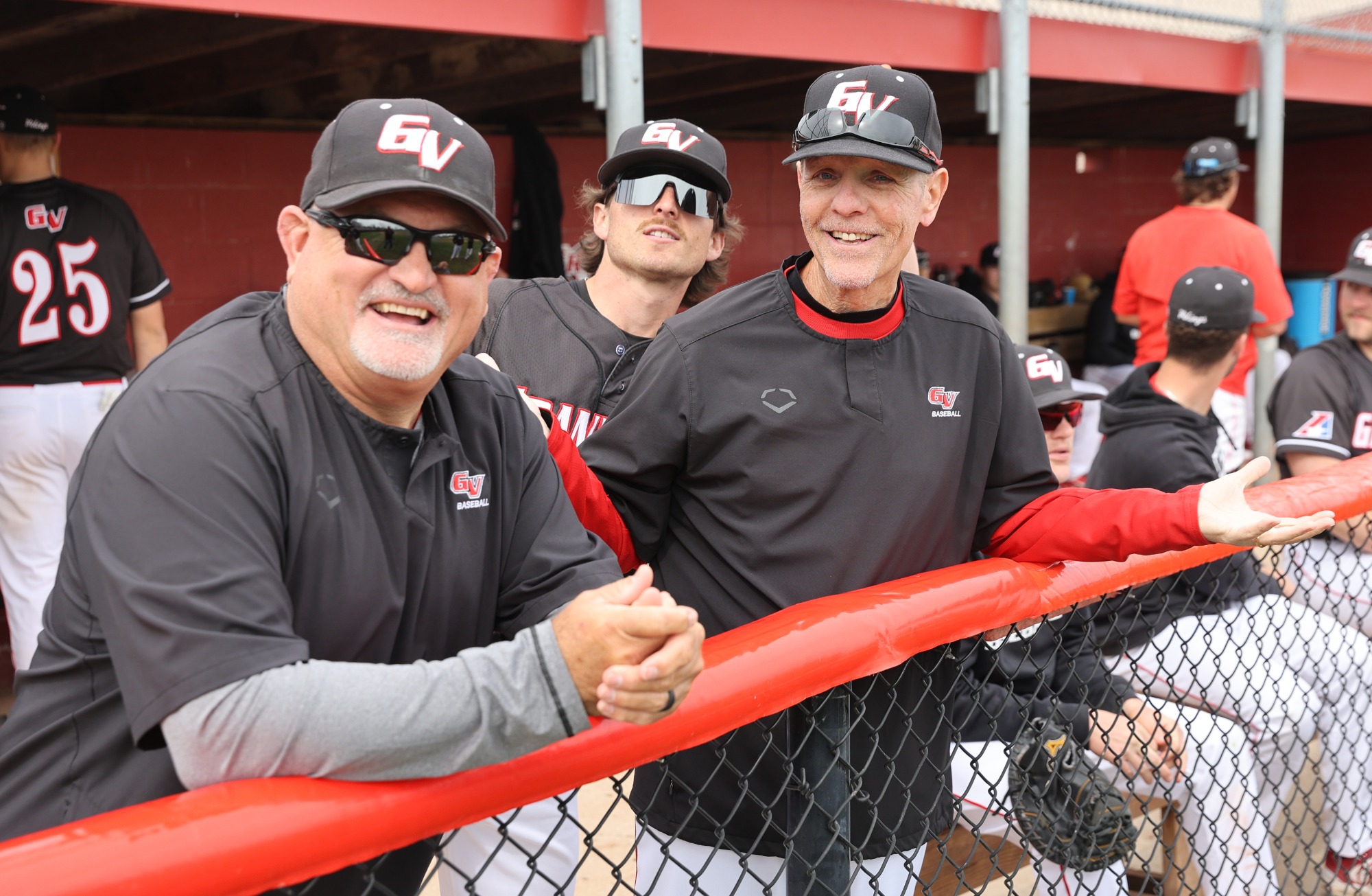 3.29.2024 Asst Coach Jeff Marchant, Asst Coach Jim Hallman,  GVU Baseball vs Missouri Valley