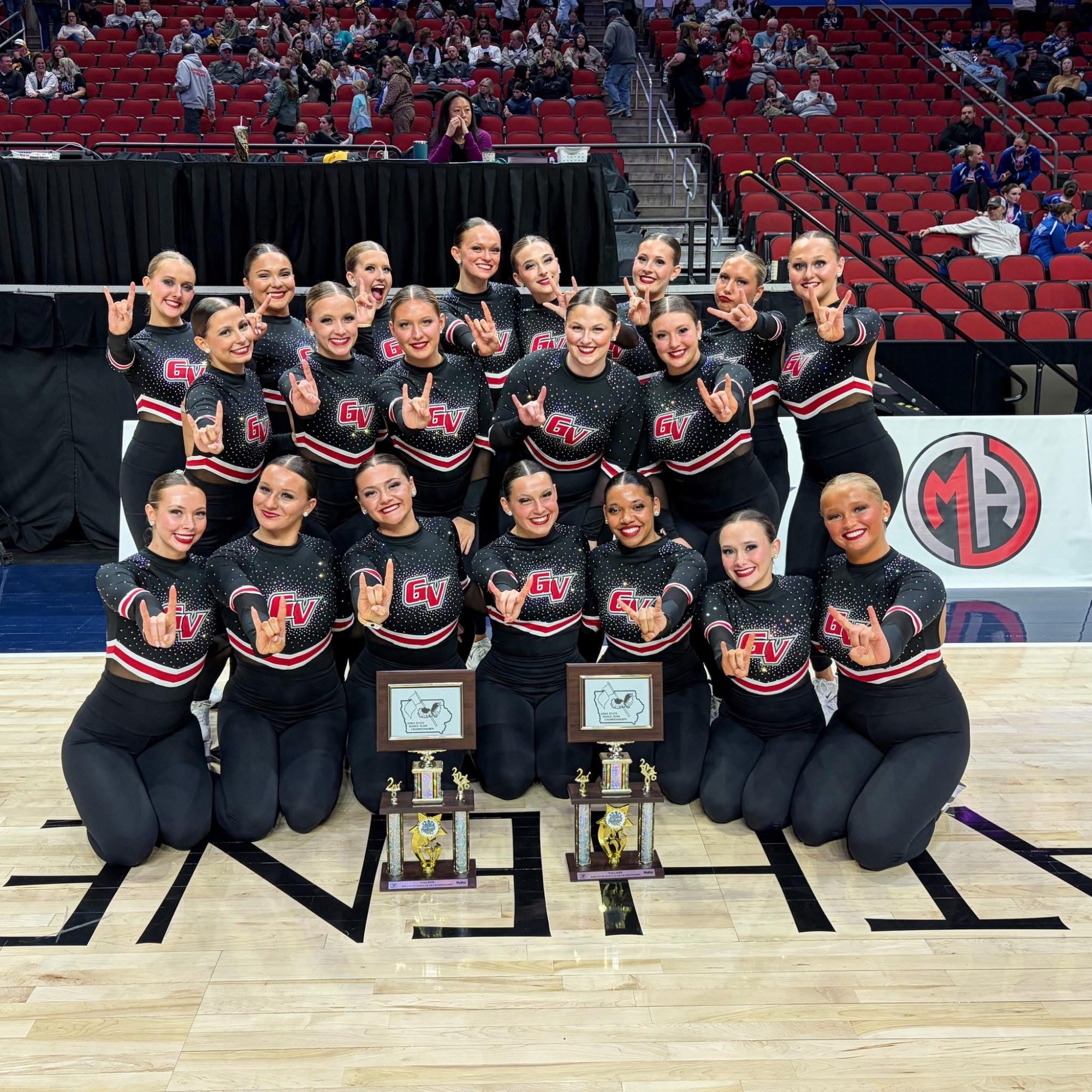 Comp Dance 2nd at Casey's Center