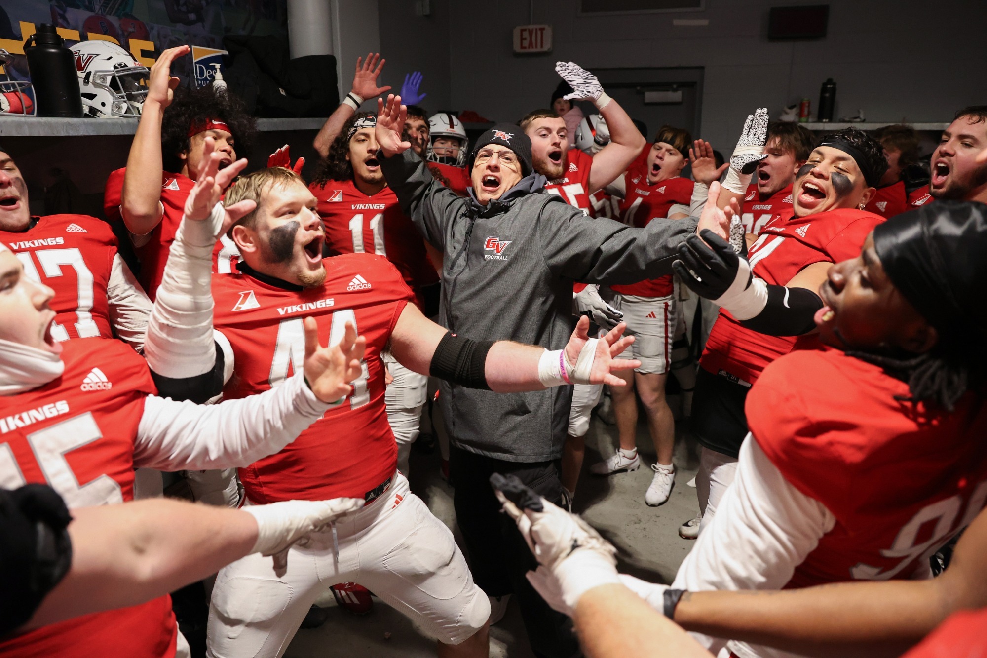 GV Football wins over No. 7 Lindsey Wilson University Quarterfinals