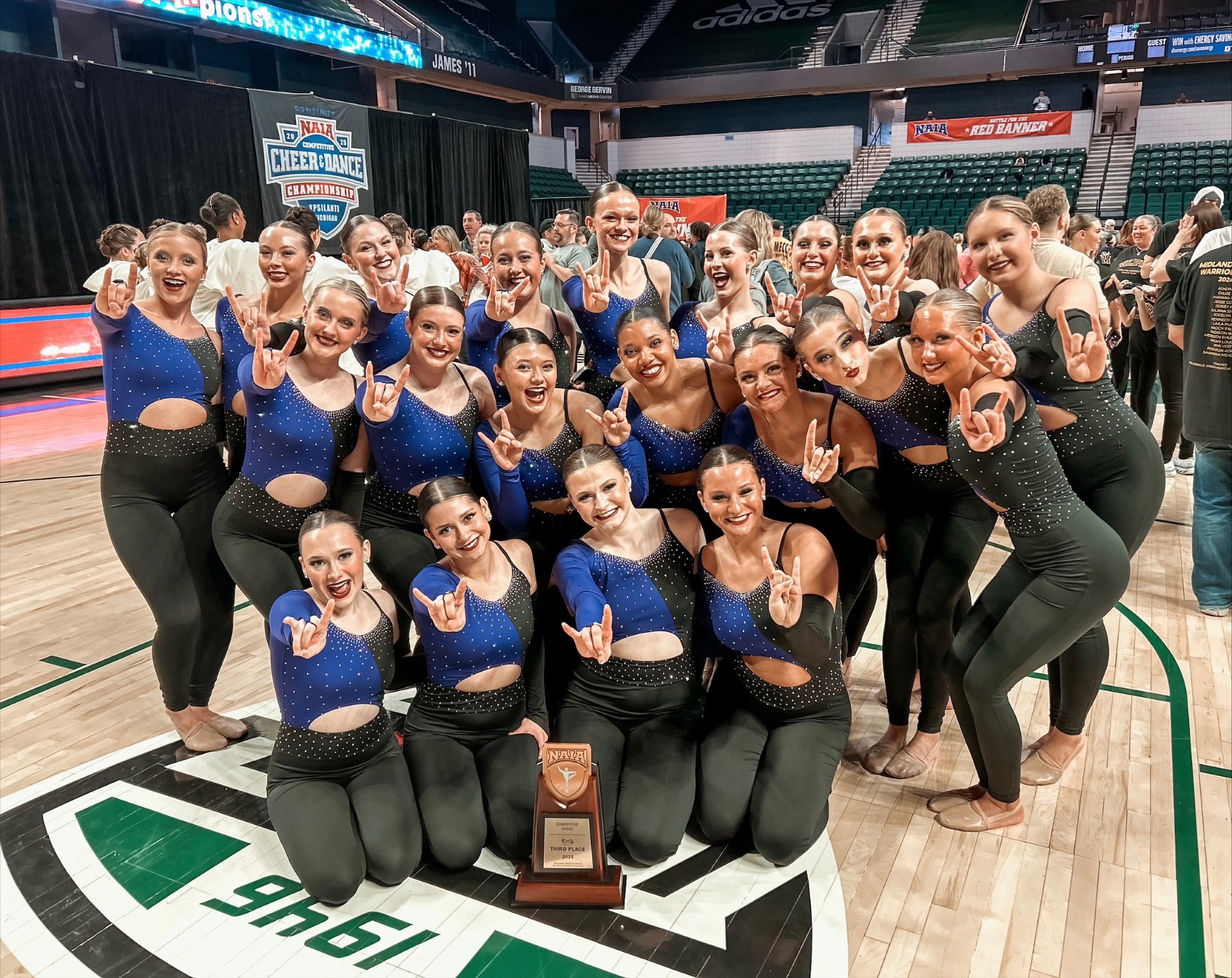 GV Comp Dance Team 3rd Place finish at NAIA Nationals