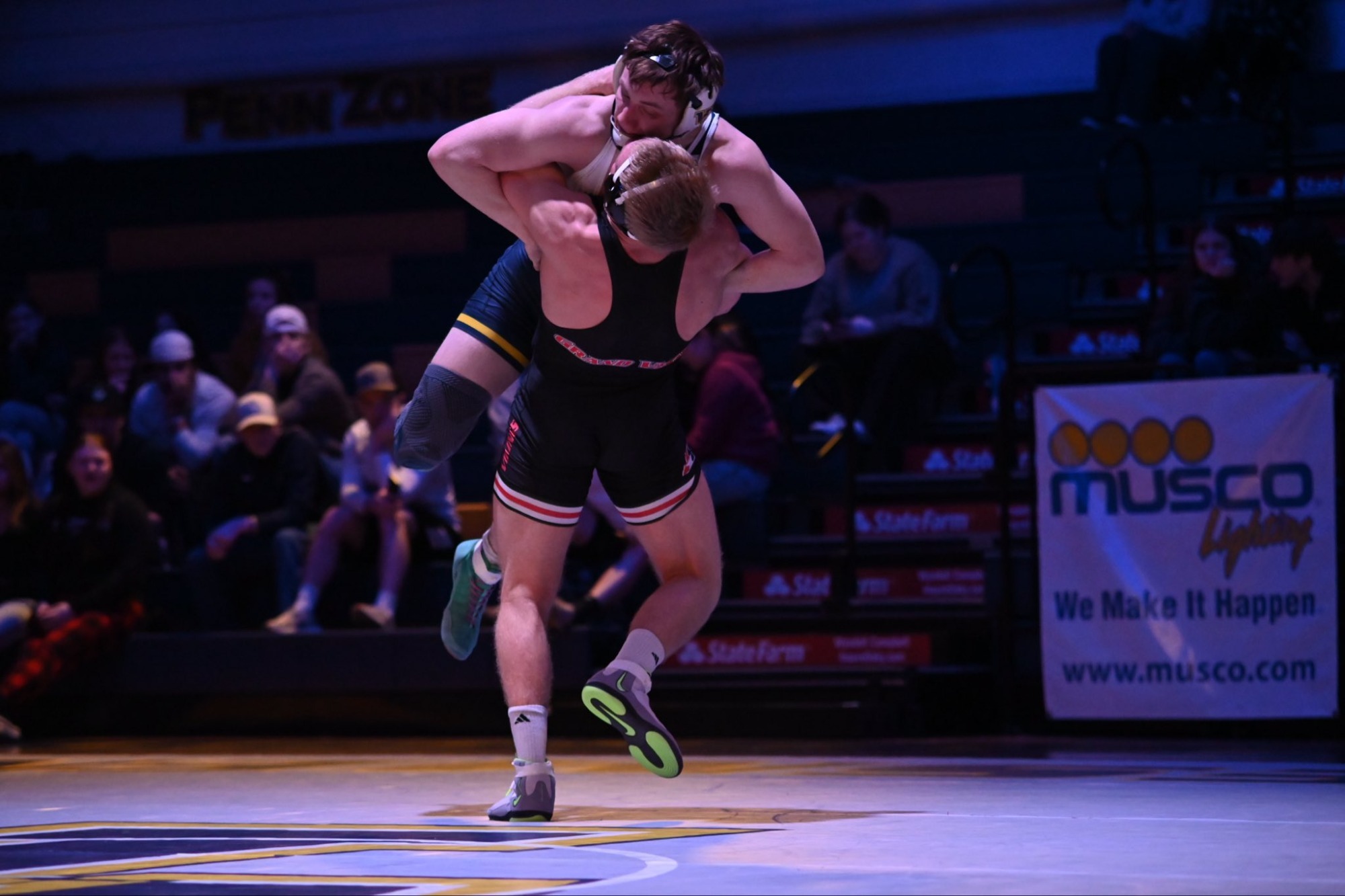 Men's Wrestling win over WPU