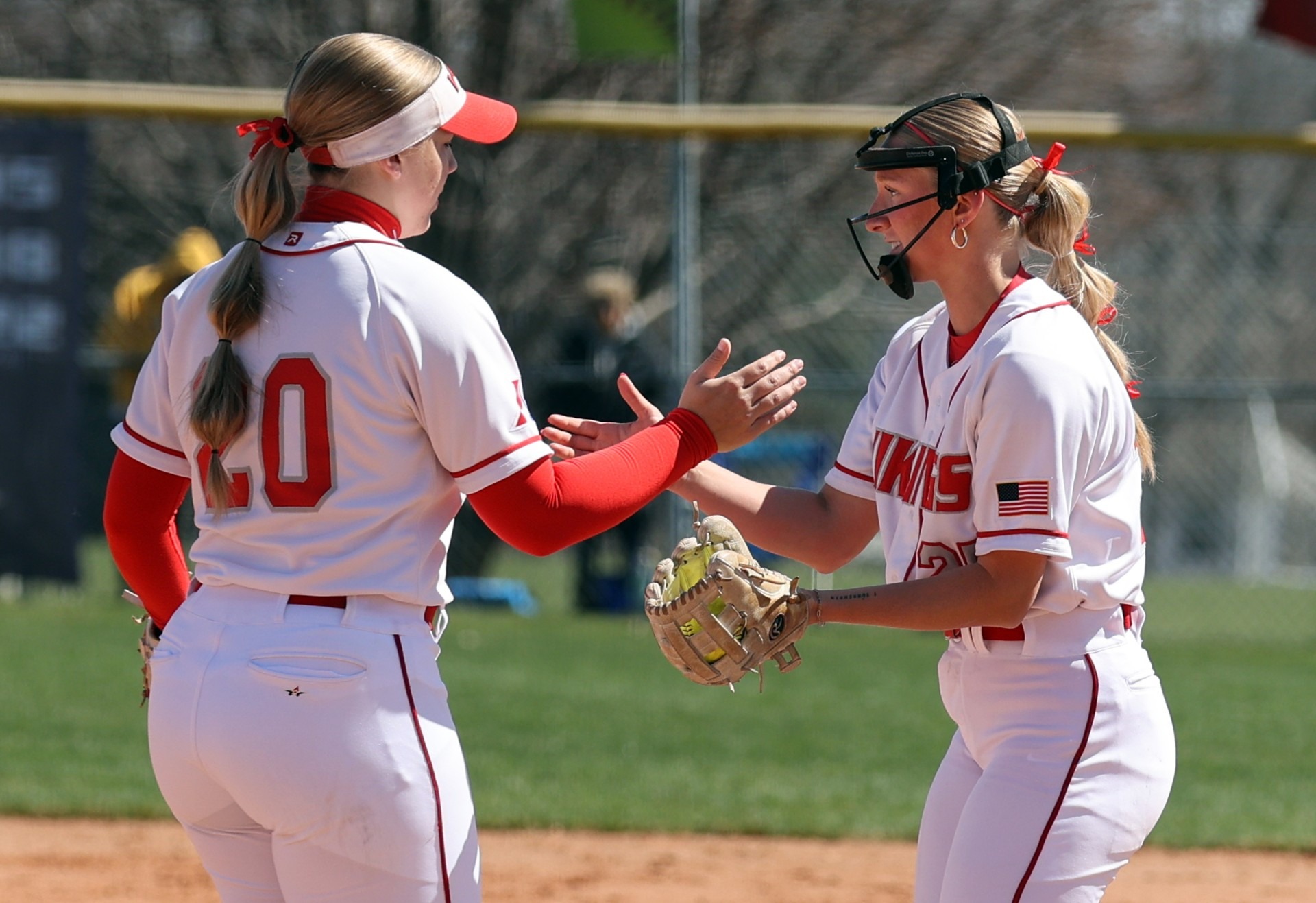 Softball Split vs William Penn