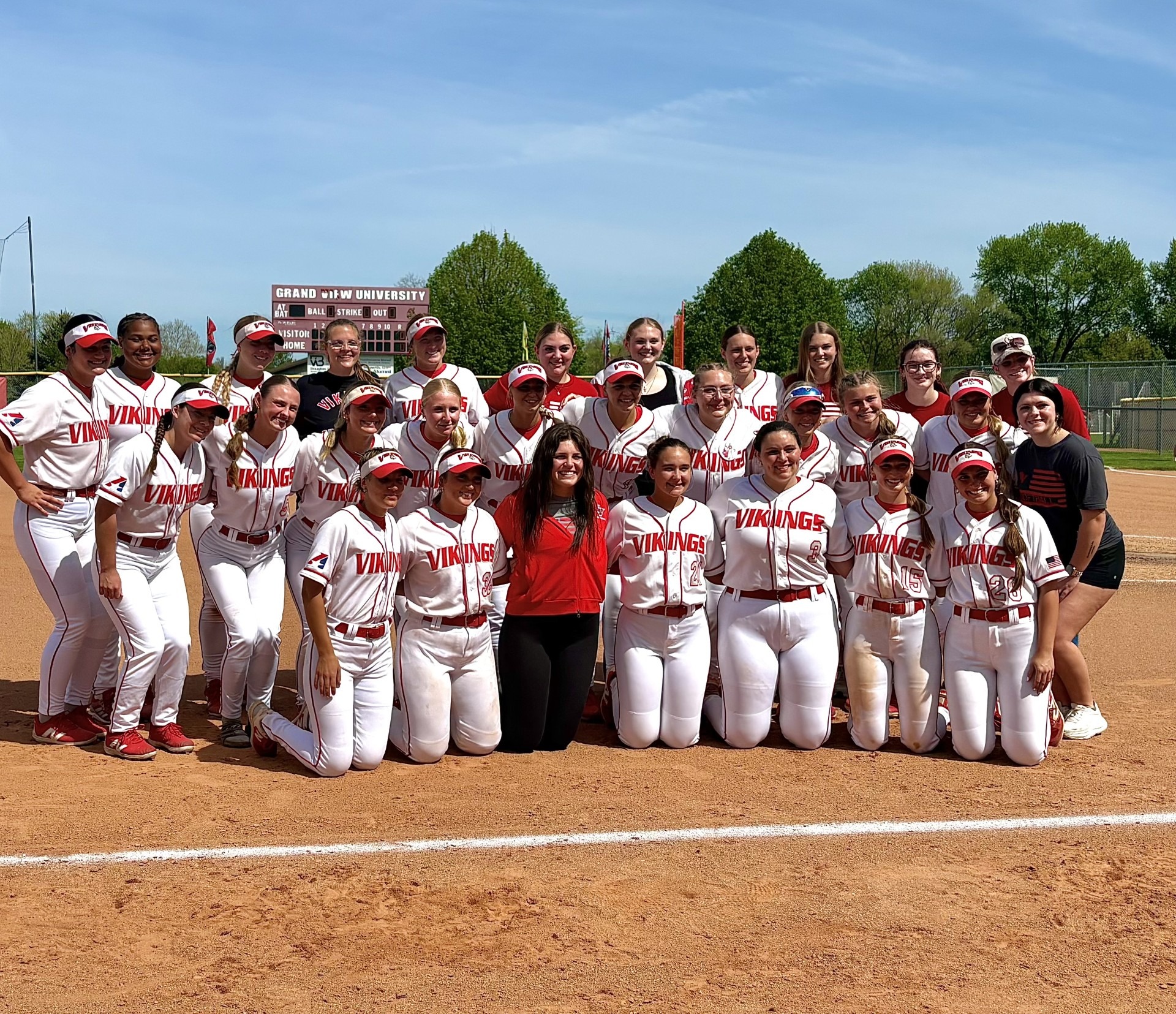 Senior Day Sweep SB vs Clarke University