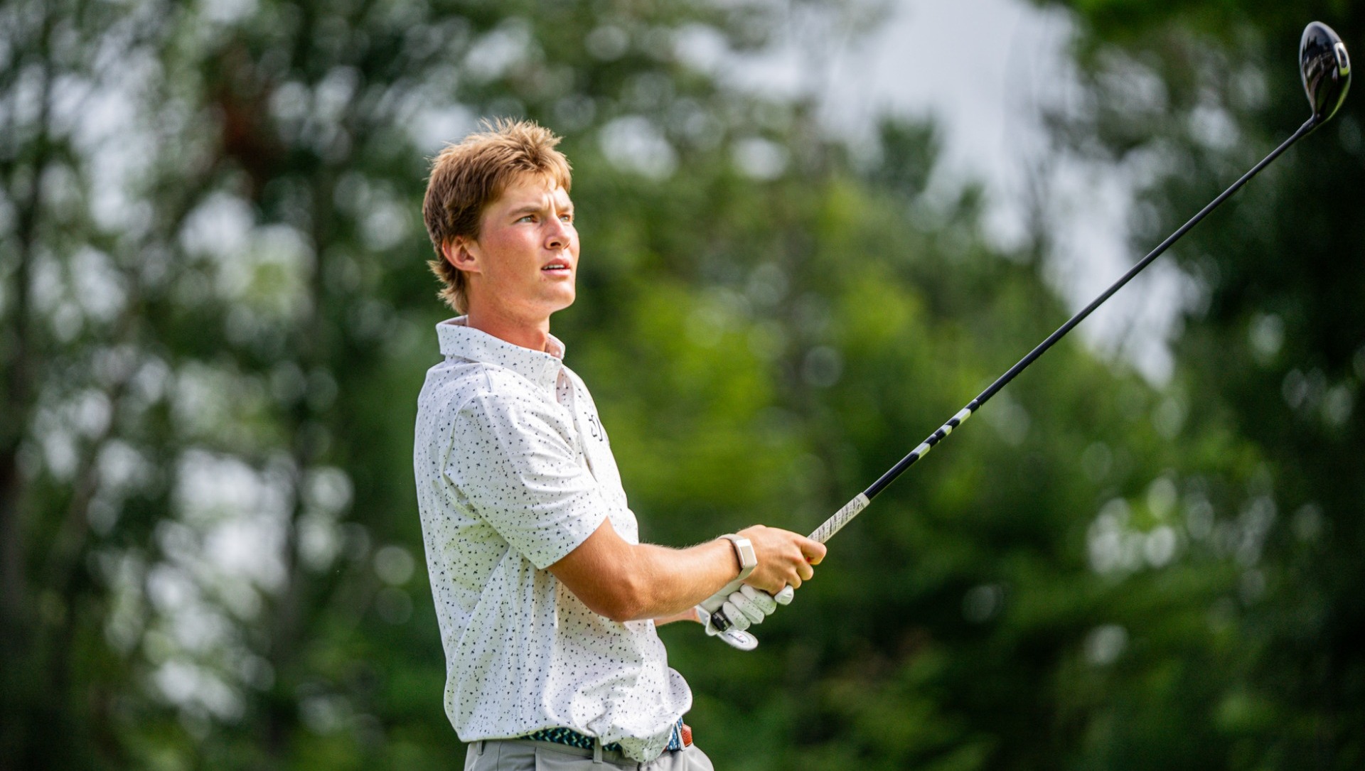 finley dober tee shot