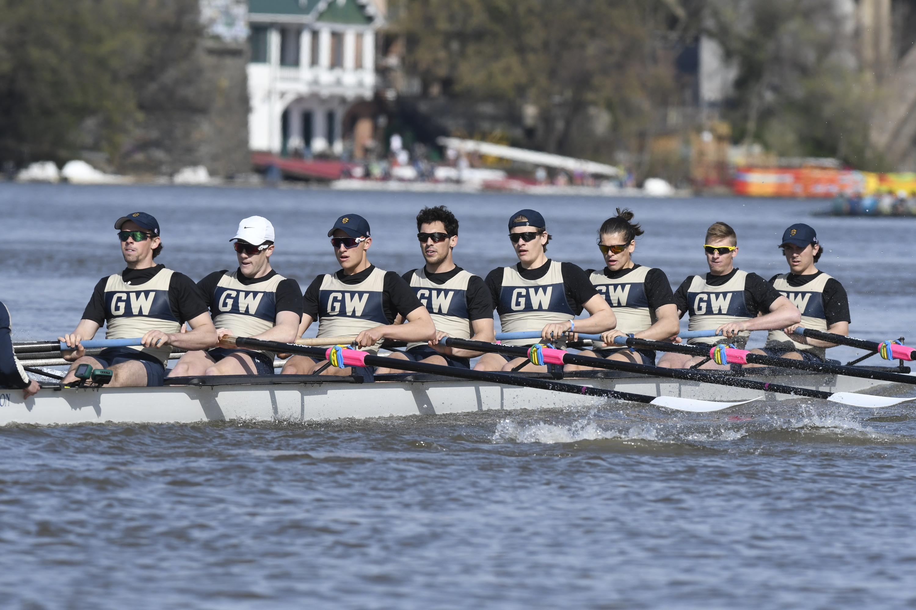 Men's Rowing Starts Strong at GW Invite Washington University