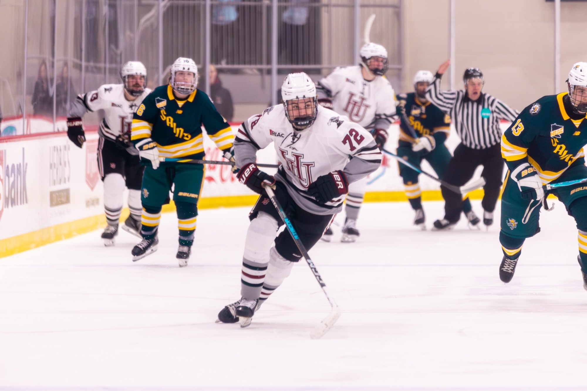 Dom Thomas, Hamline Men's Hockey