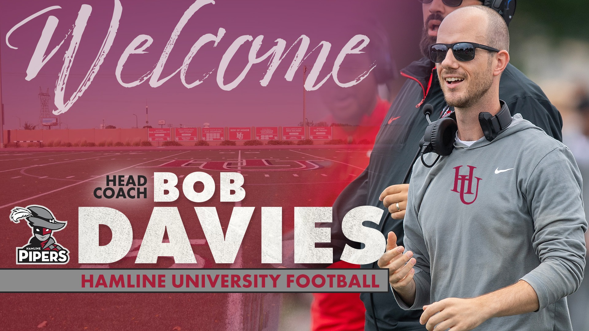 Football Head Coach Hire - Bob Davies Graphic