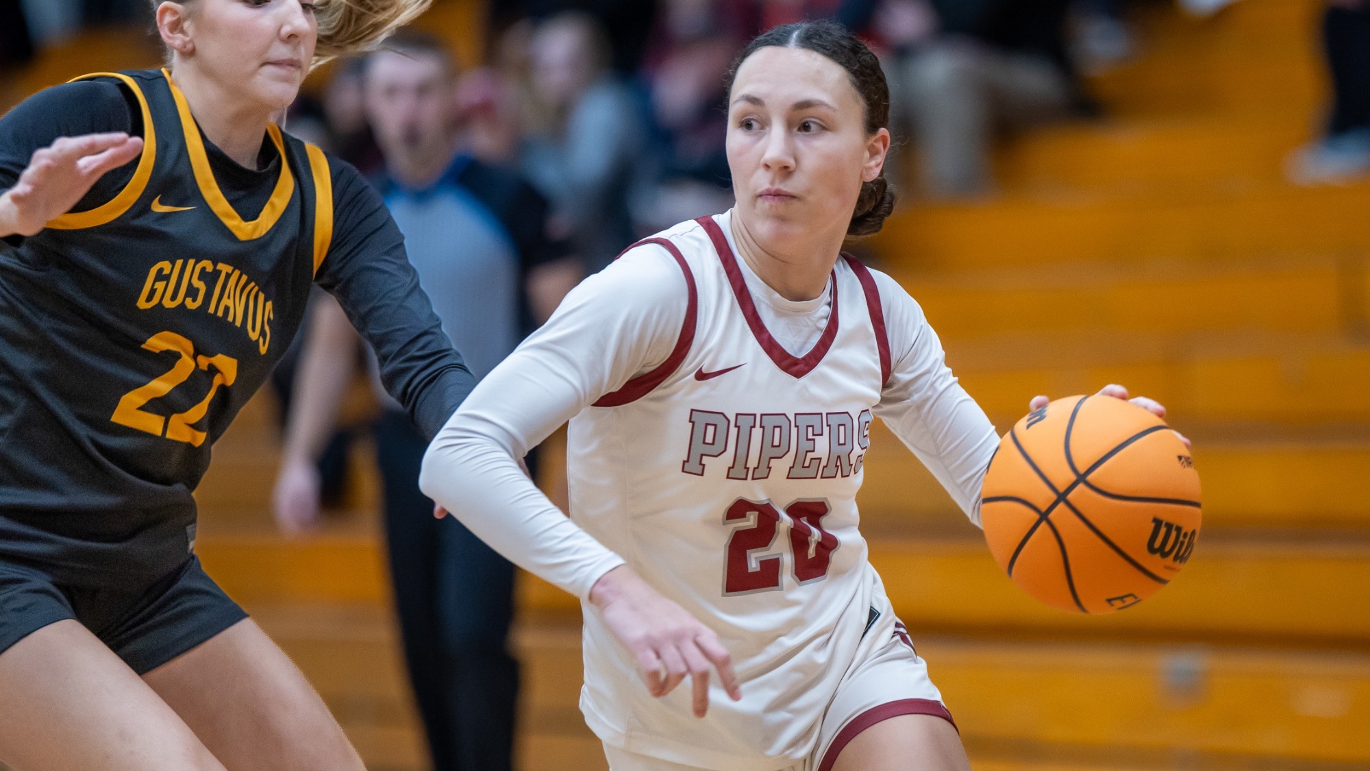 Camille Cummings, Hamline Women's Basketball vs Gustavus