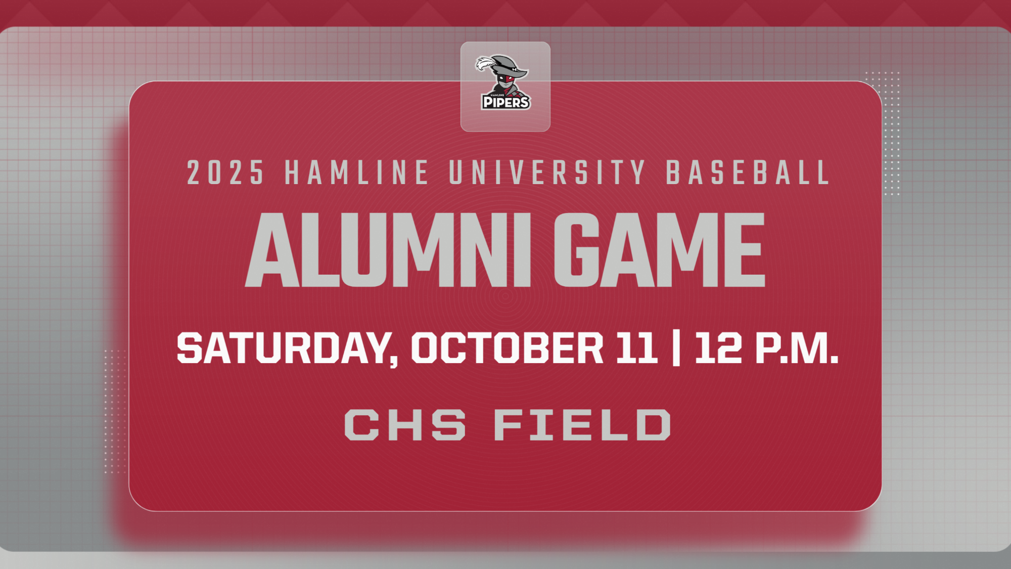 Baseball Alumni Game