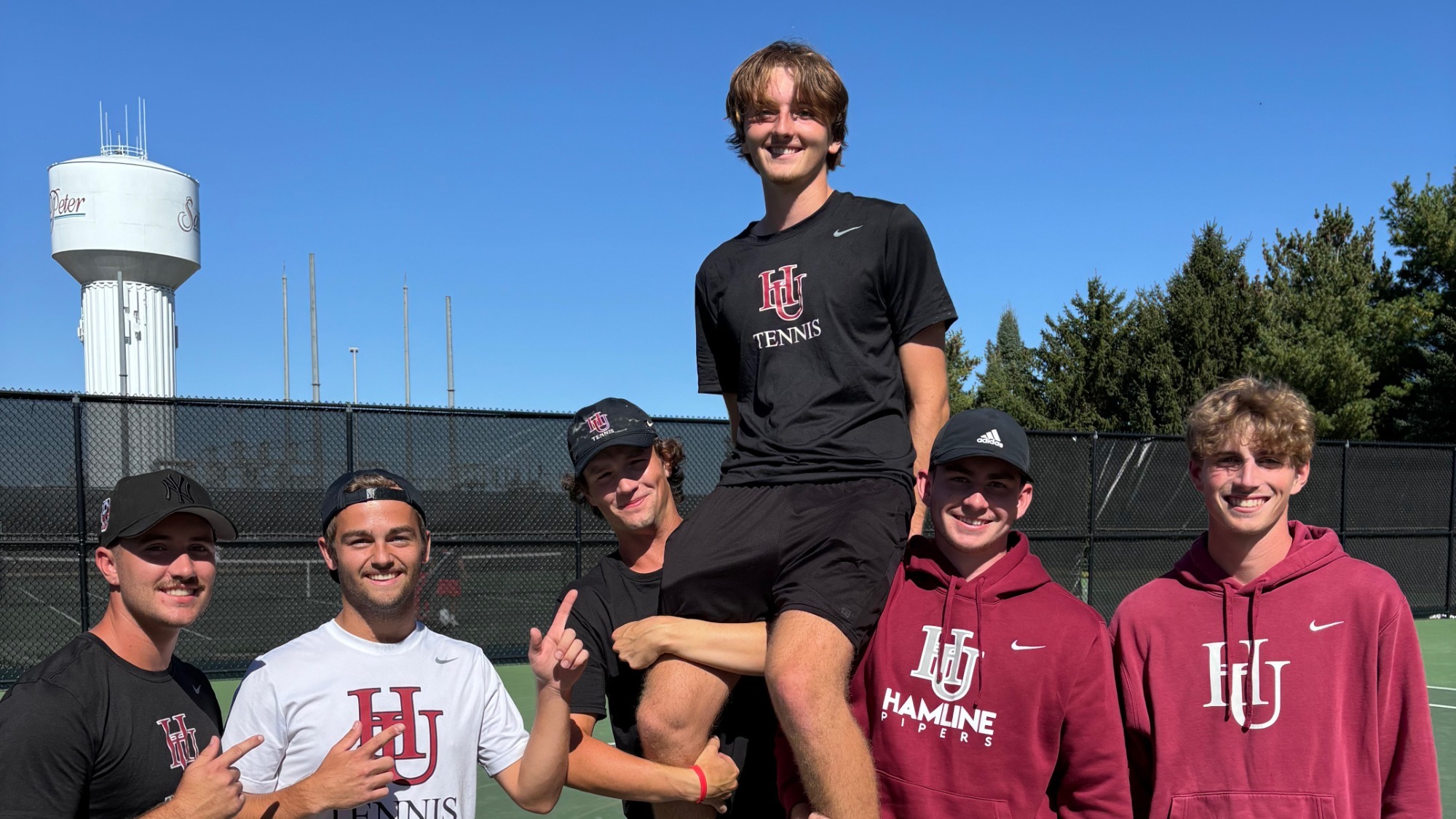 Guilliford and team at ITAs