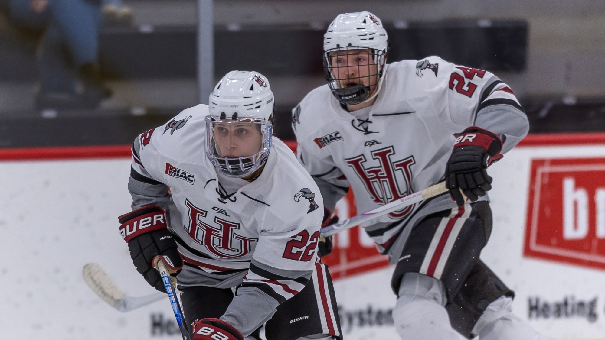 Lambert, Steffen, Hamline Men's Hockey vs St. Olaf