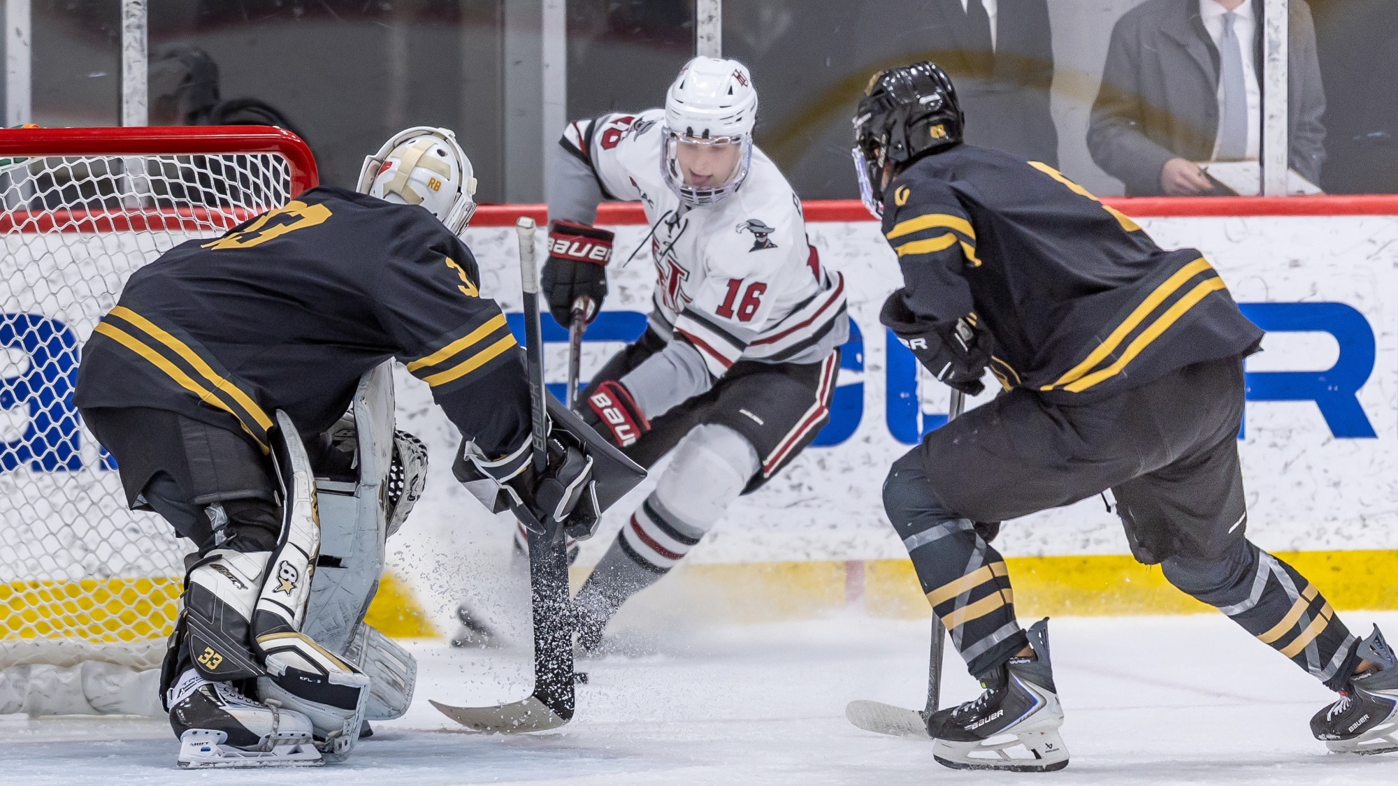 Brock Carls, Hamline Men's Hockey vs St. Olaf