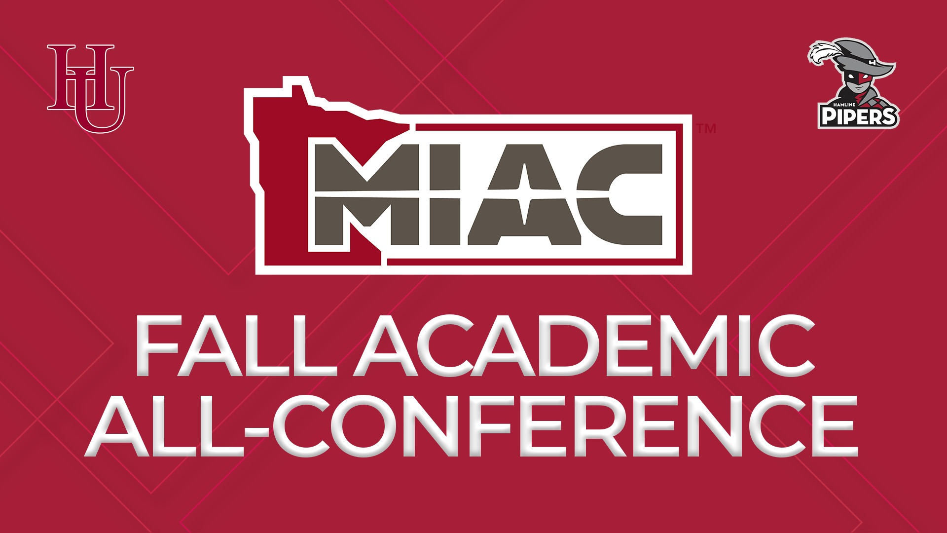 Fall 2025-26 MIAC Academic All-Conference