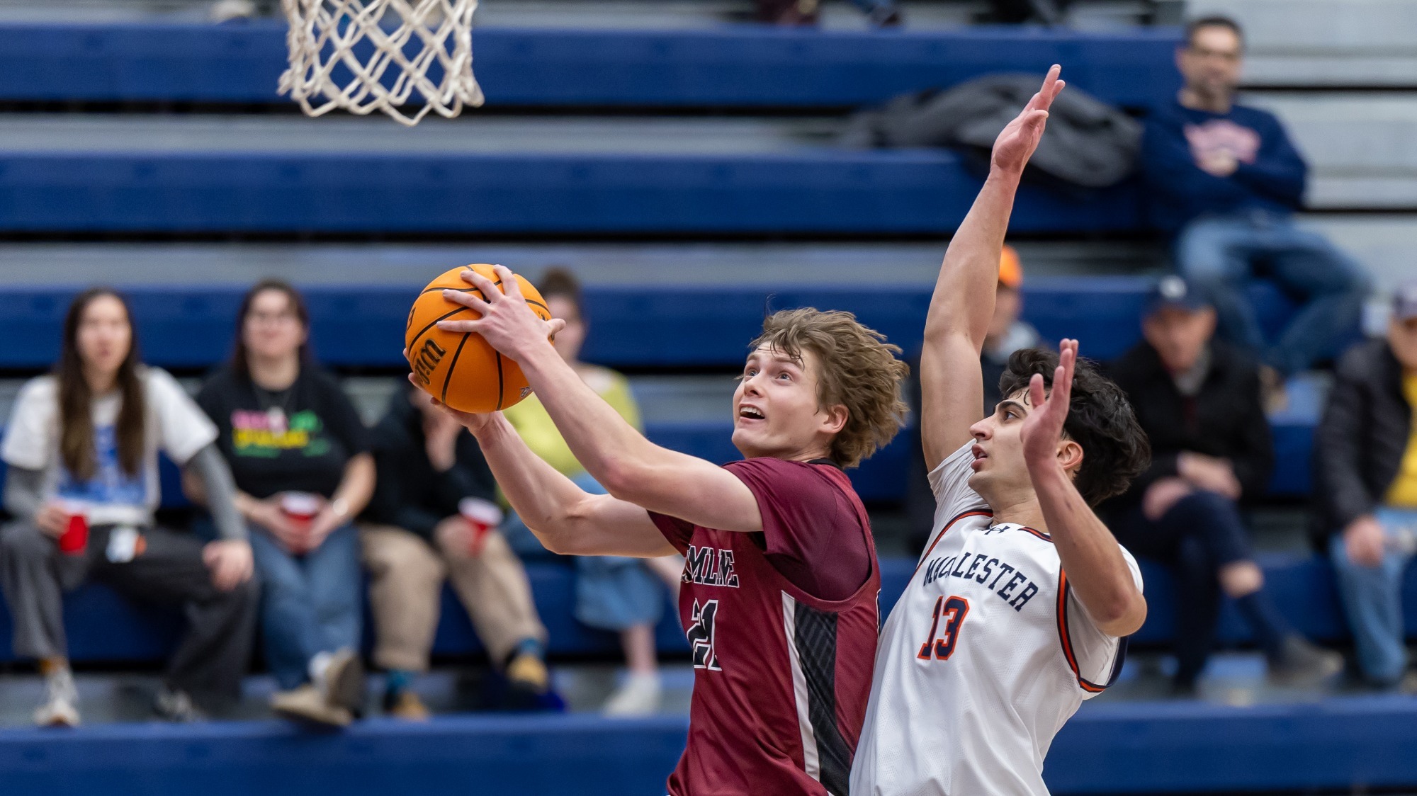 Brendan Ebel, Hamline Men's Basketball vs MAC