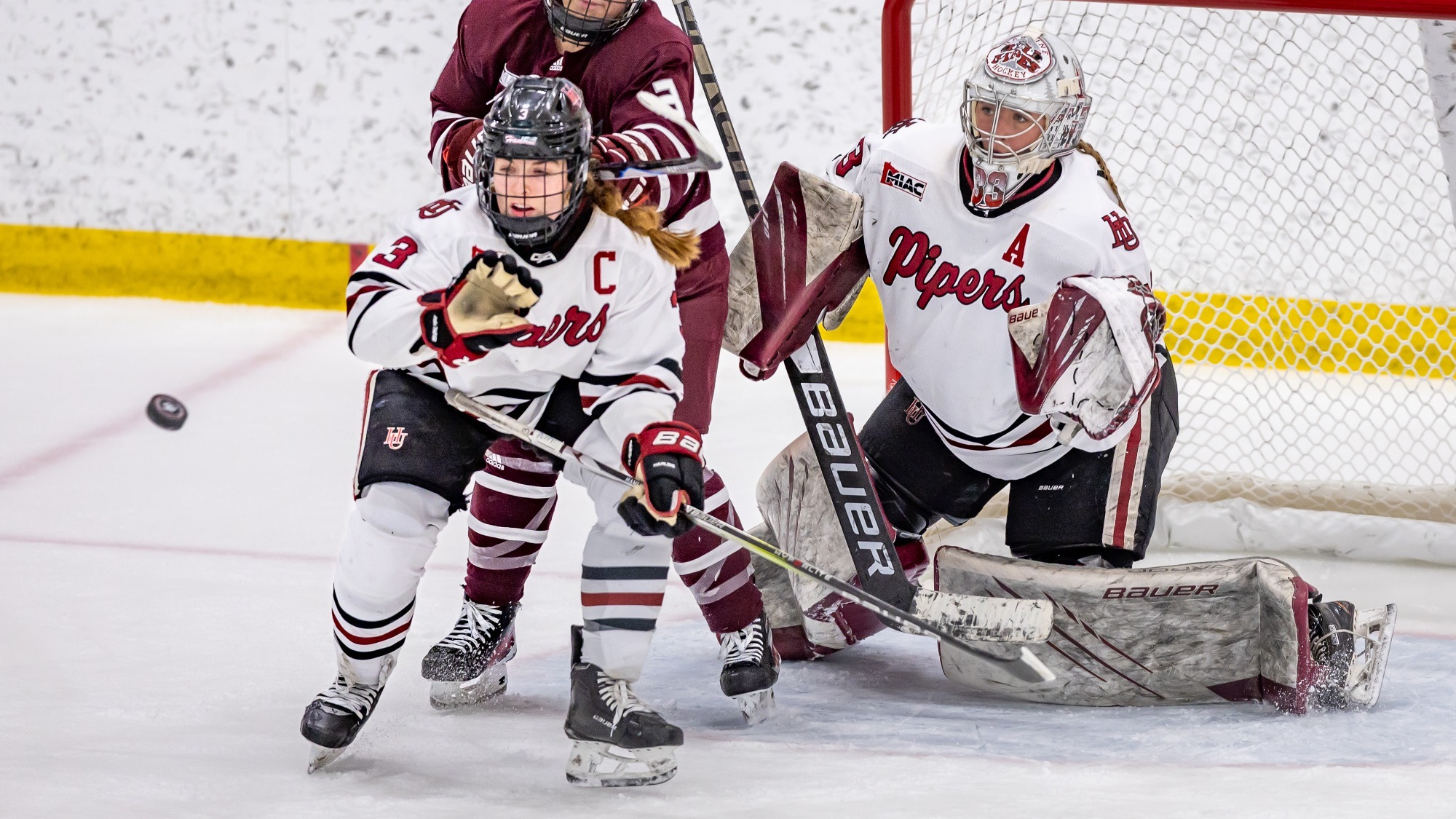 Chamernick & Nordick, Hamline Women's Hockey vs Augsburg