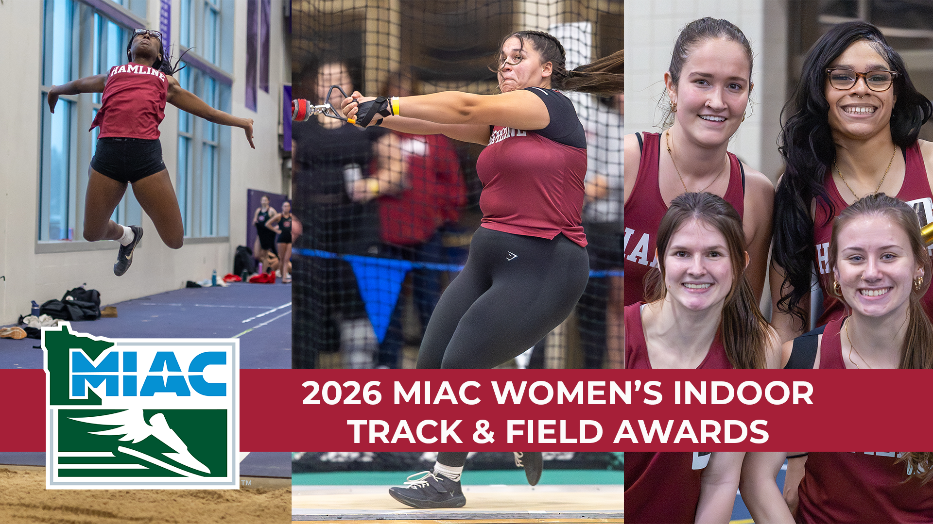 2025-26 MIAC Women's Indoor Track & Field Awards