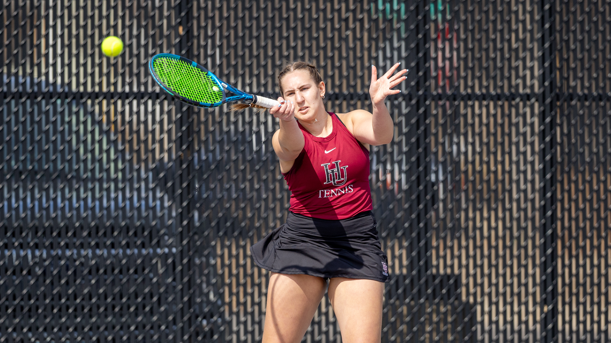 Christine Muller, Hamline Women's Tennis vs CSB