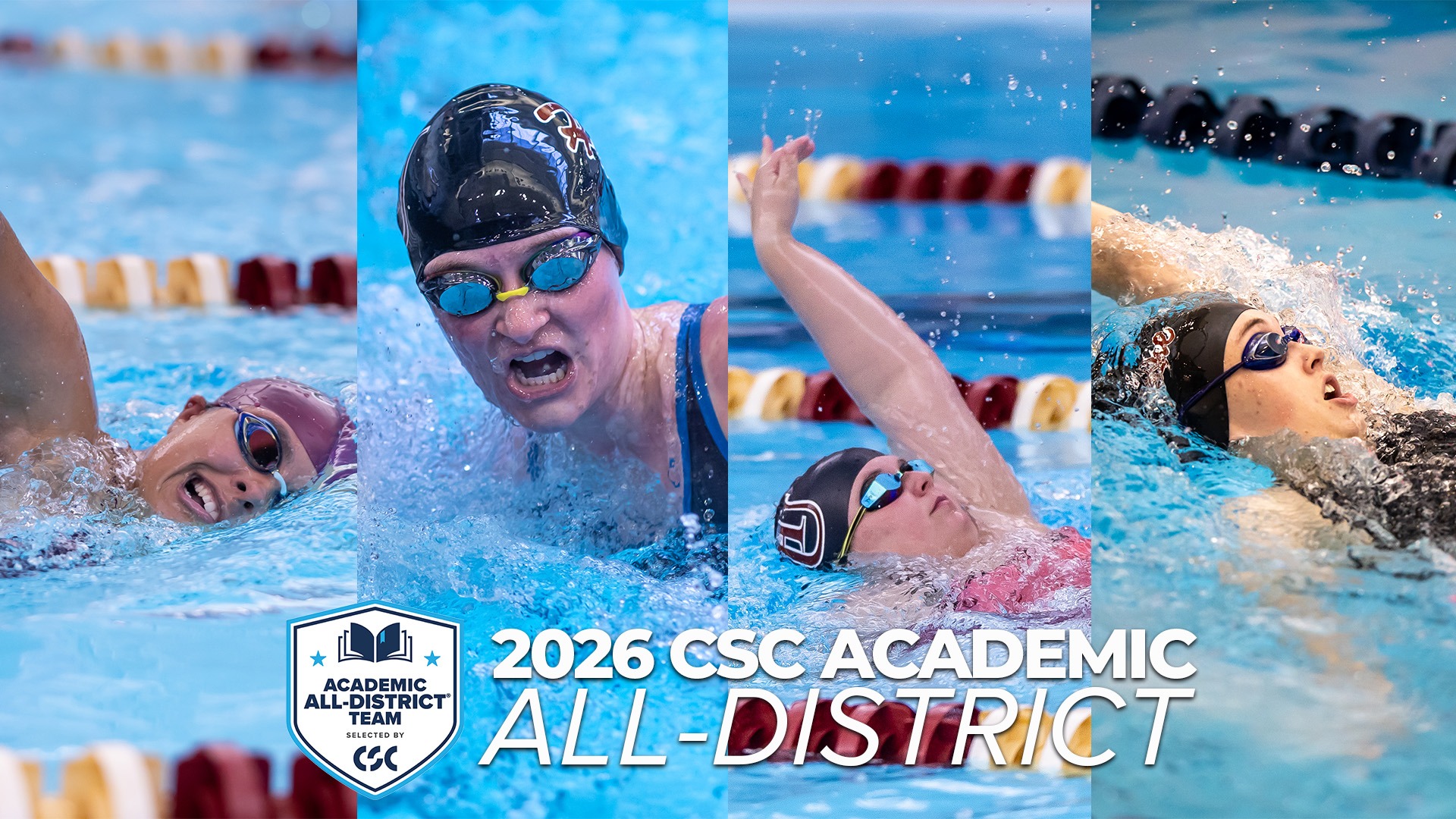 CSC Academic All District Women's Swim and Dive 2026