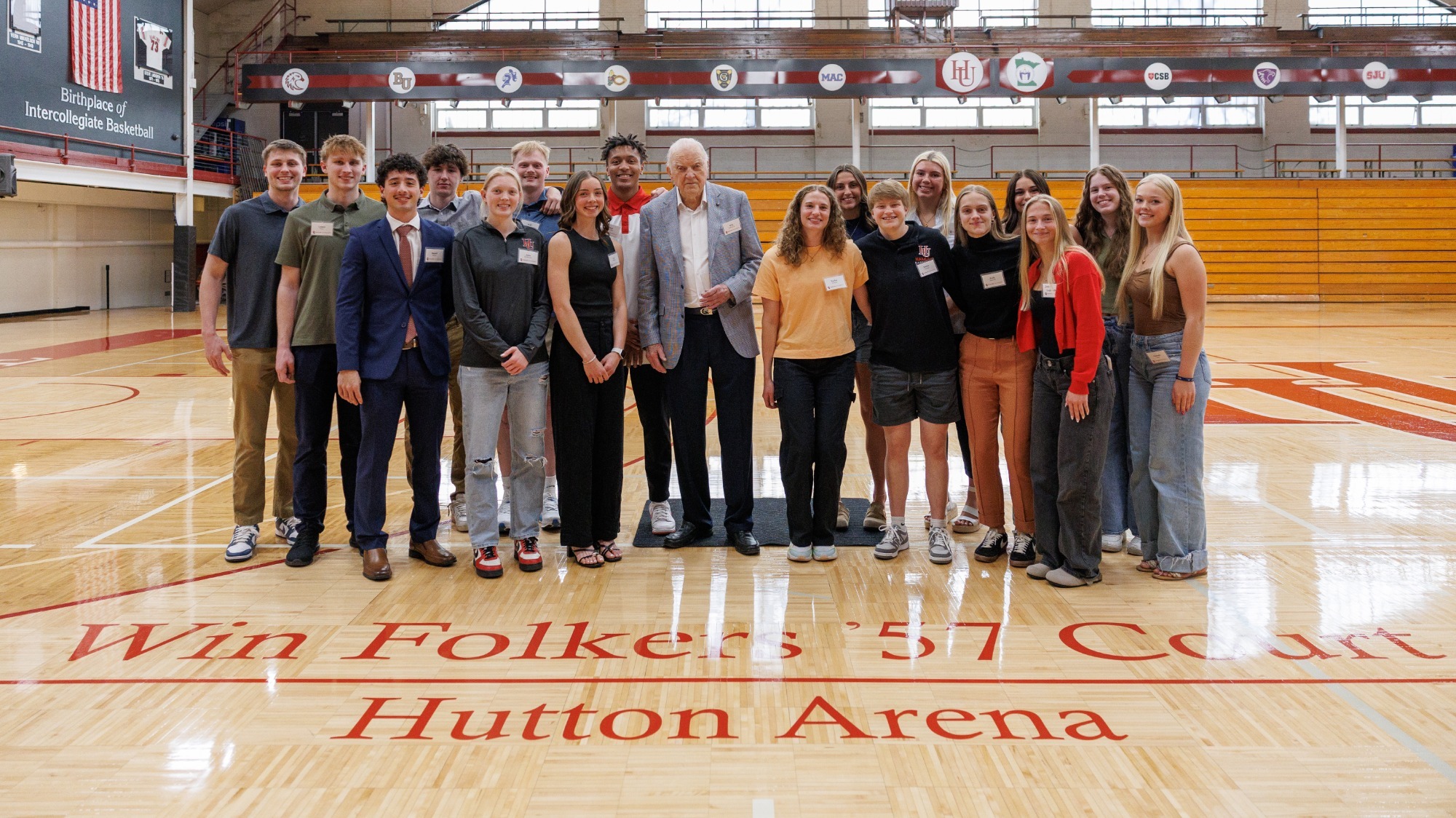 Win Folkers '57 Court Dedication May 8, 2026