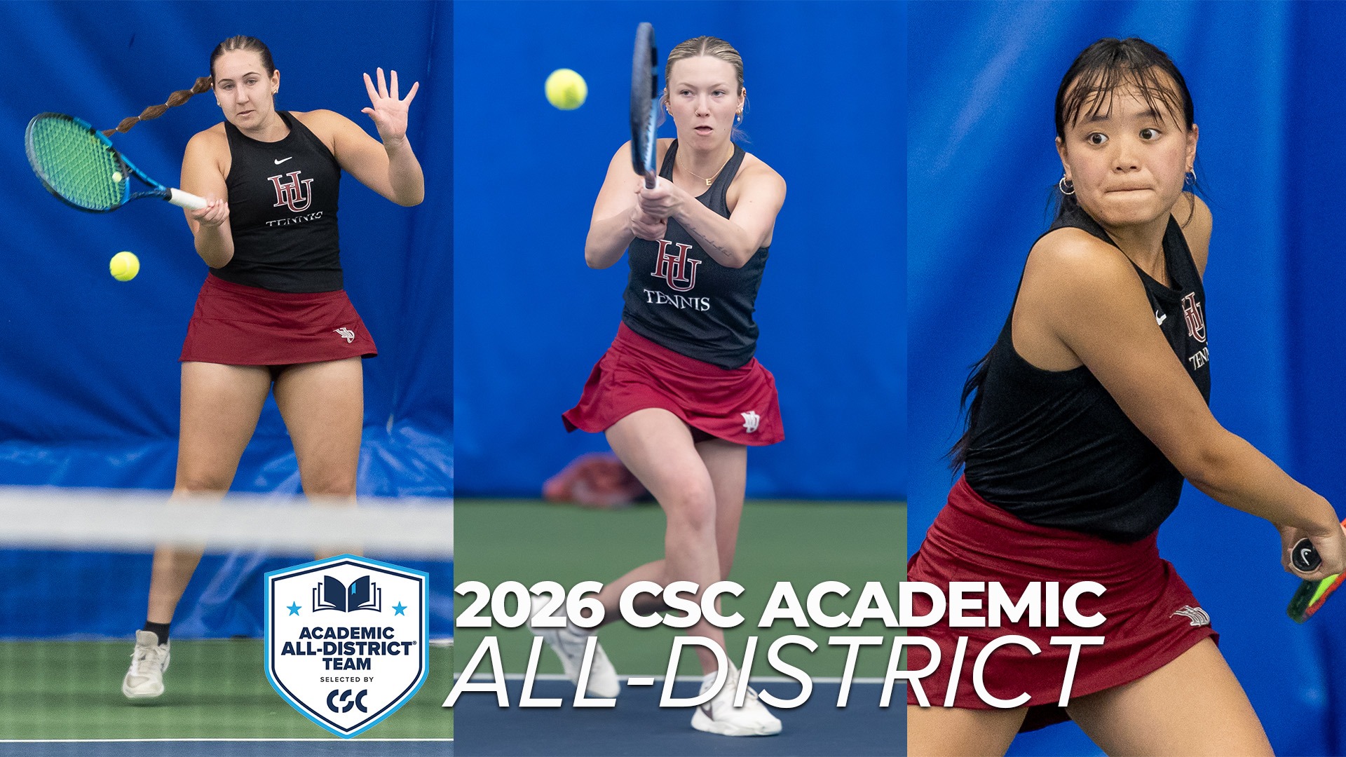 Women's Tennis CSC Academic All-District honors
