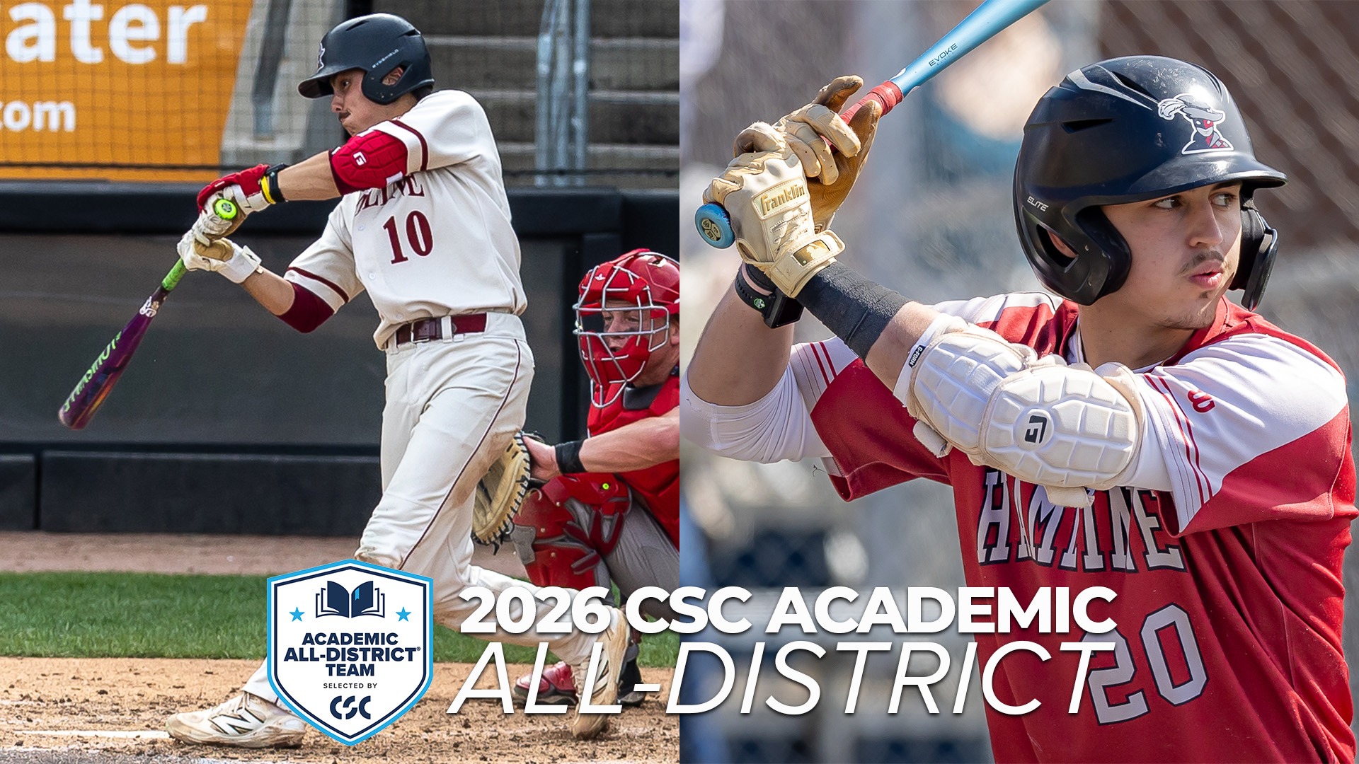 2026 CSC Academic All-District Baseball 2026