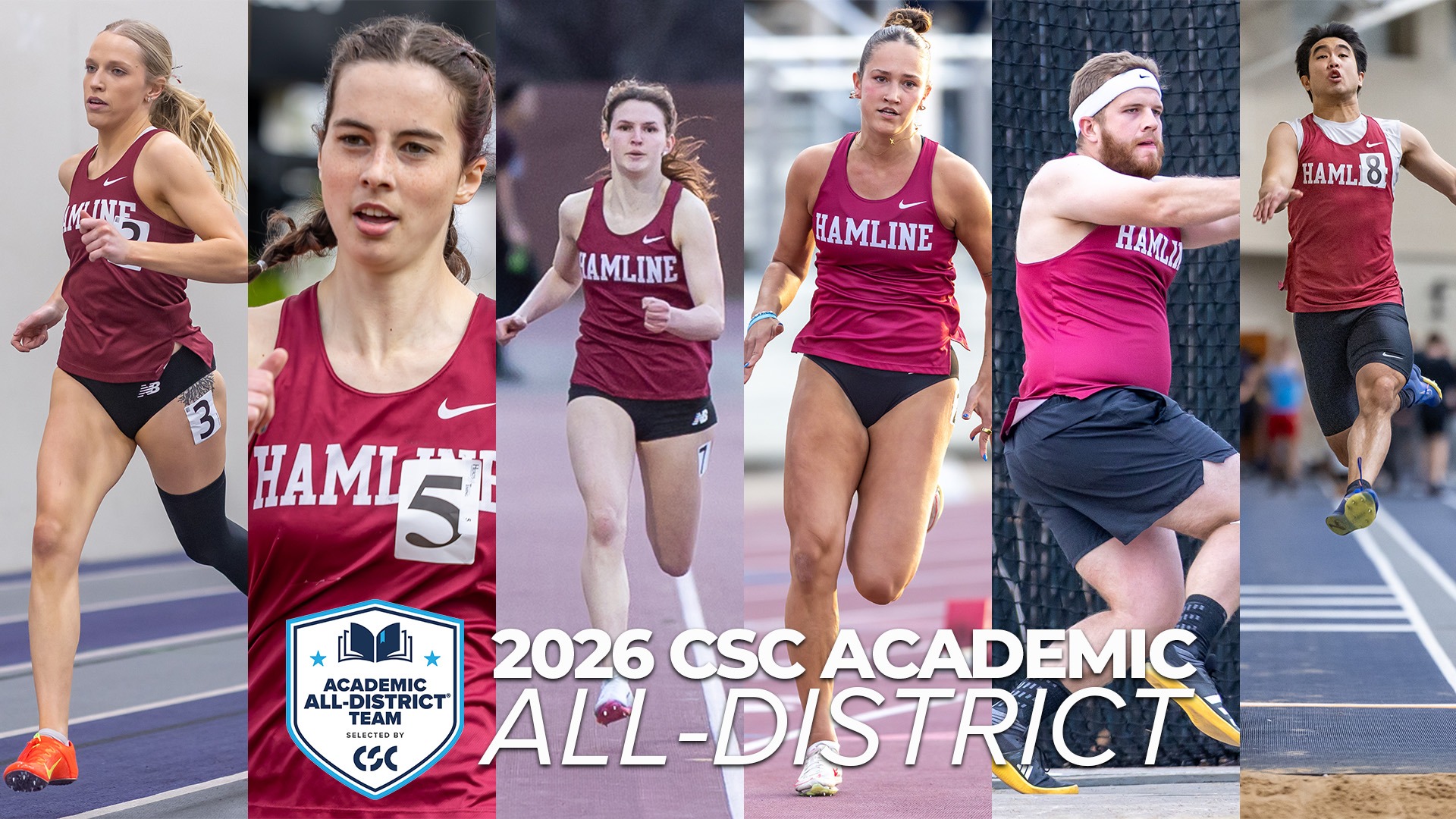 CSC Academic All-District Track & Field/Cross Country 2026