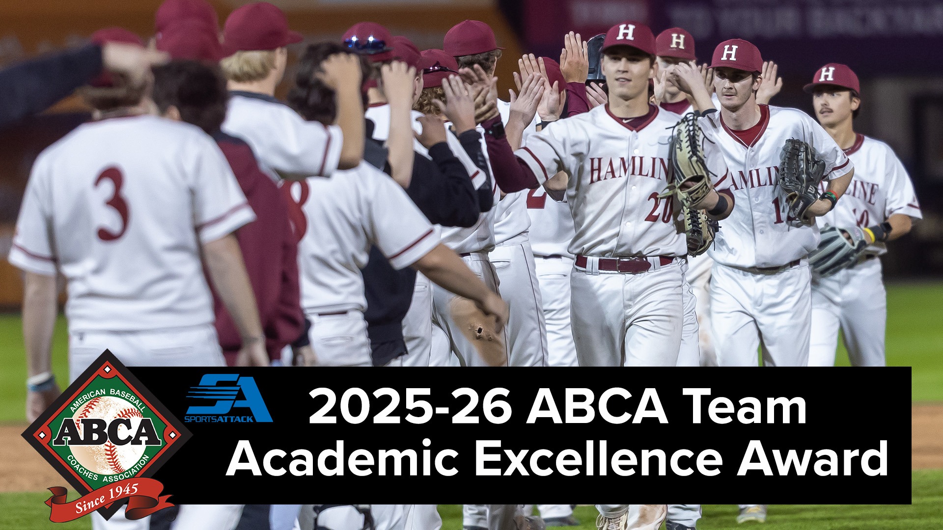 ABCA Team Academic Excellence Award 2025-26