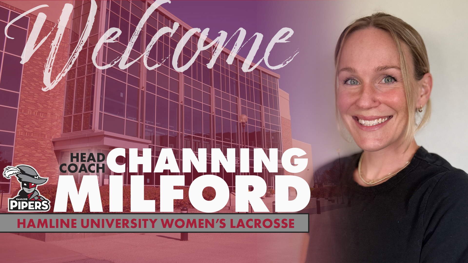 New Staff Hire, Head Lacrosse Coach Channing Milford