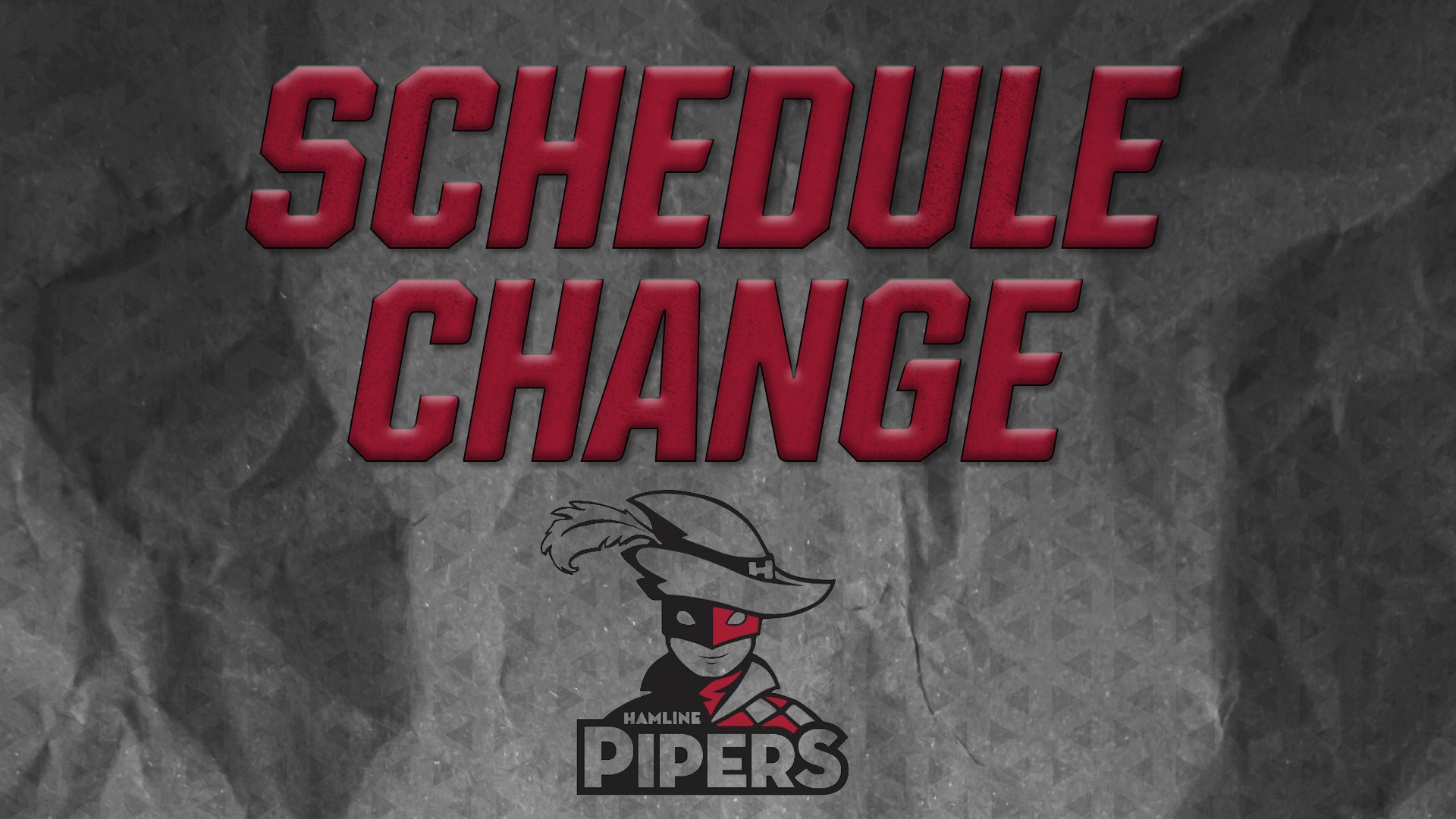 Schedule Change 2026-27