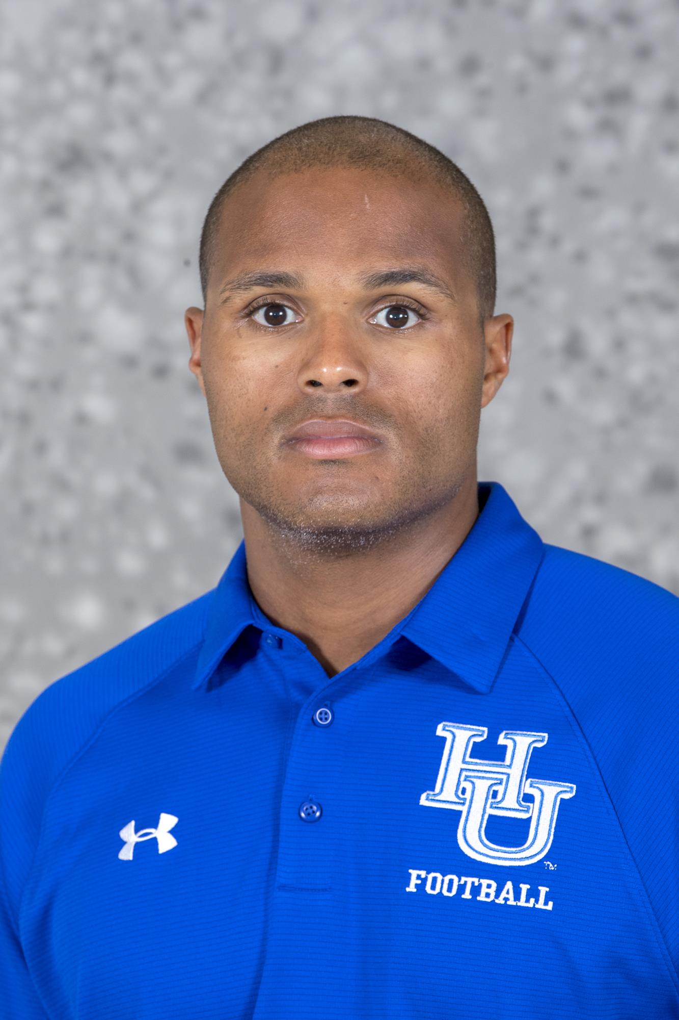 Hampton University Football Head Shots at the Holland Hall in Hampton, Virginia.   August 5, 2018.  {Photo by Mark W. Sutton}