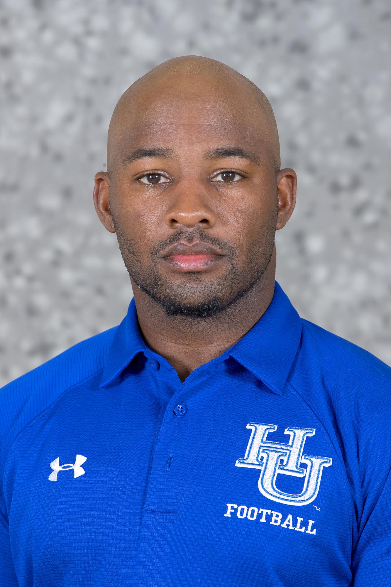 Hampton University Football Head Shots at the Holland Hall in Hampton, Virginia.   August 5, 2018.  {Photo by Mark W. Sutton}