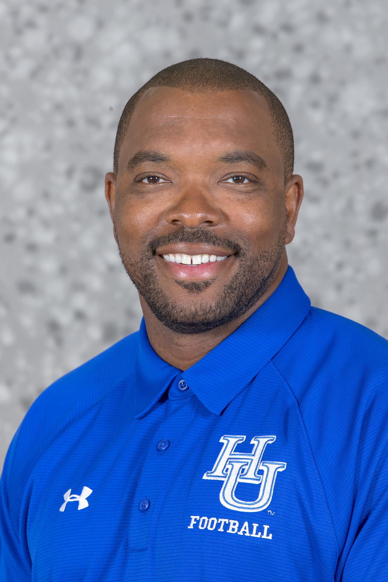 Hampton University Football Head Shots at the Holland Hall in Hampton, Virginia.   August 5, 2018.  {Photo by Mark W. Sutton}