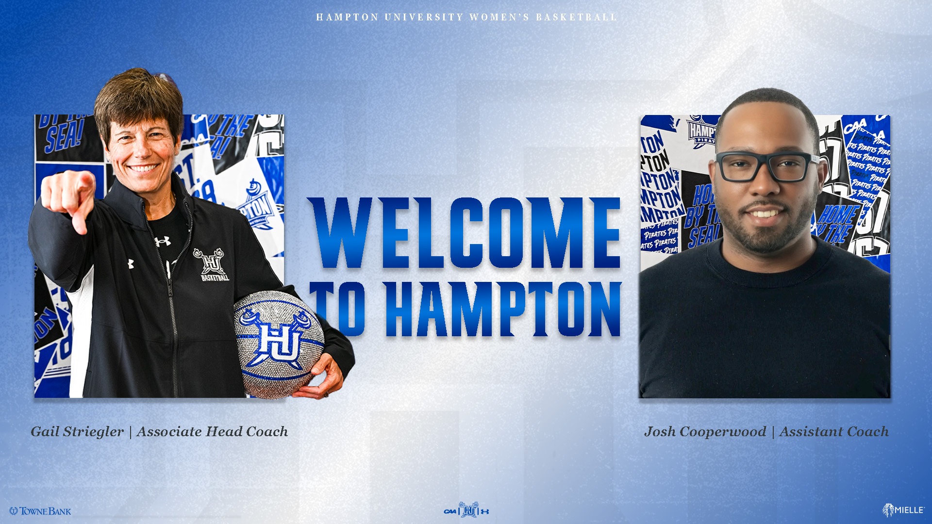 WBB New Coaches - StrieglerCooperwood